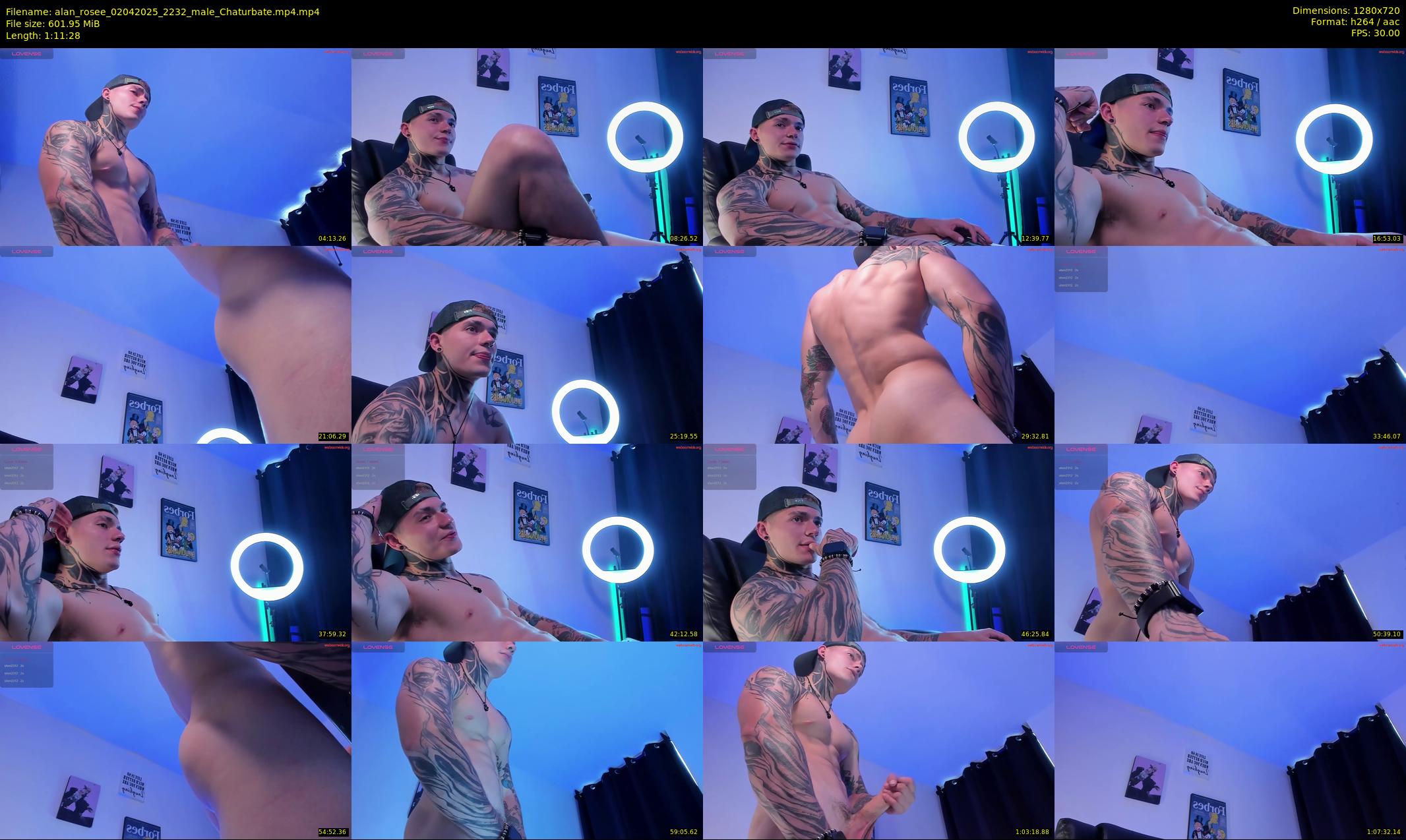 alan_rosee — 72 minute Chaturbate male cam show recording, 720p, Apr 2, 2025