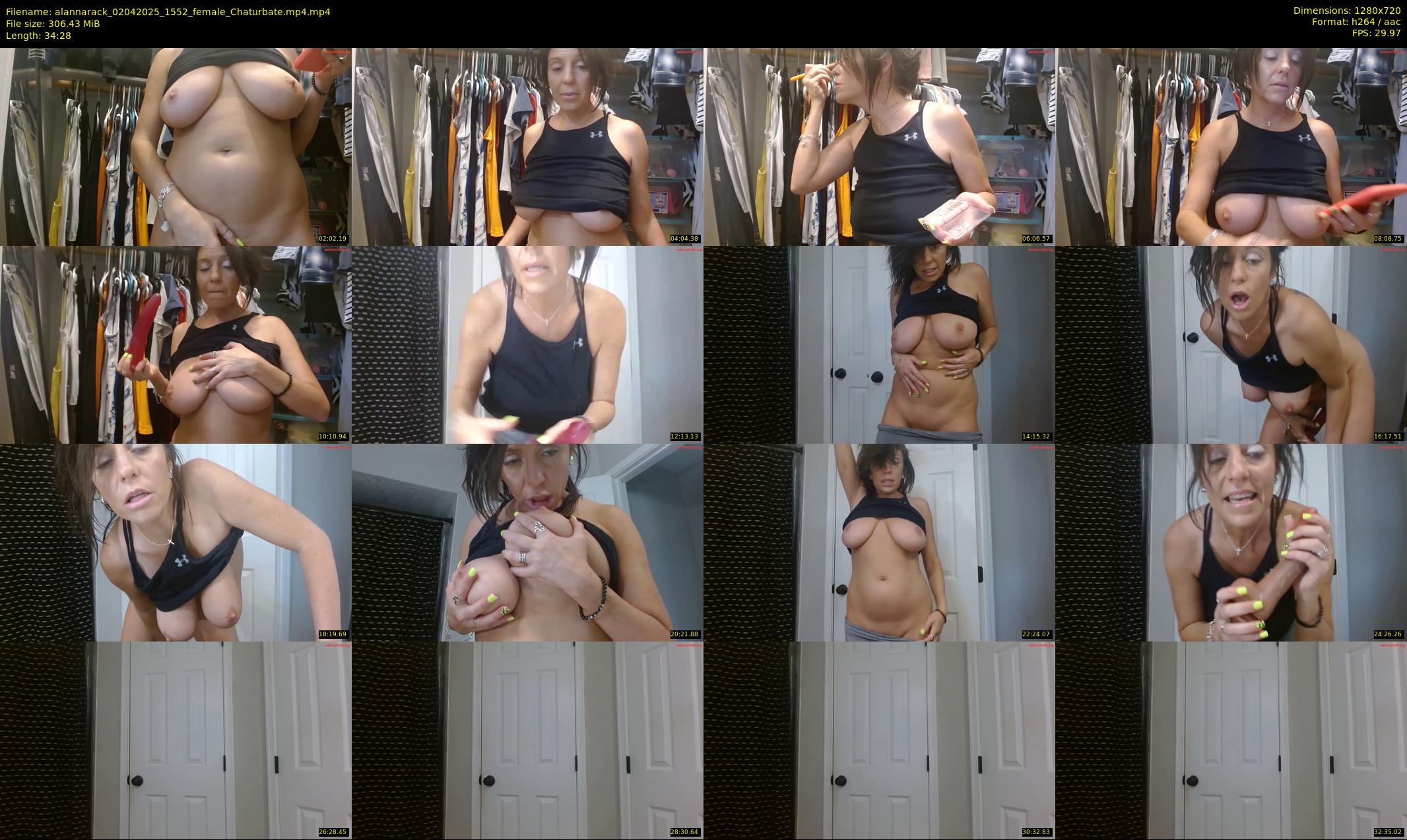 alannarack — 35 minute Chaturbate female cam show recording, 720p, Apr 2, 2025