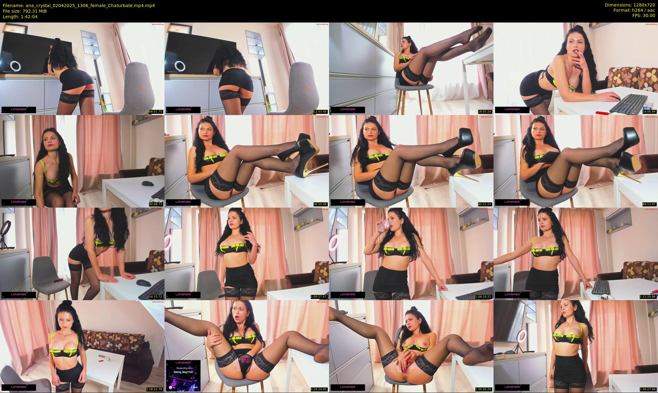 ana_crystal — 103 minute Chaturbate female cam show recording, 720p, Apr 2, 2025