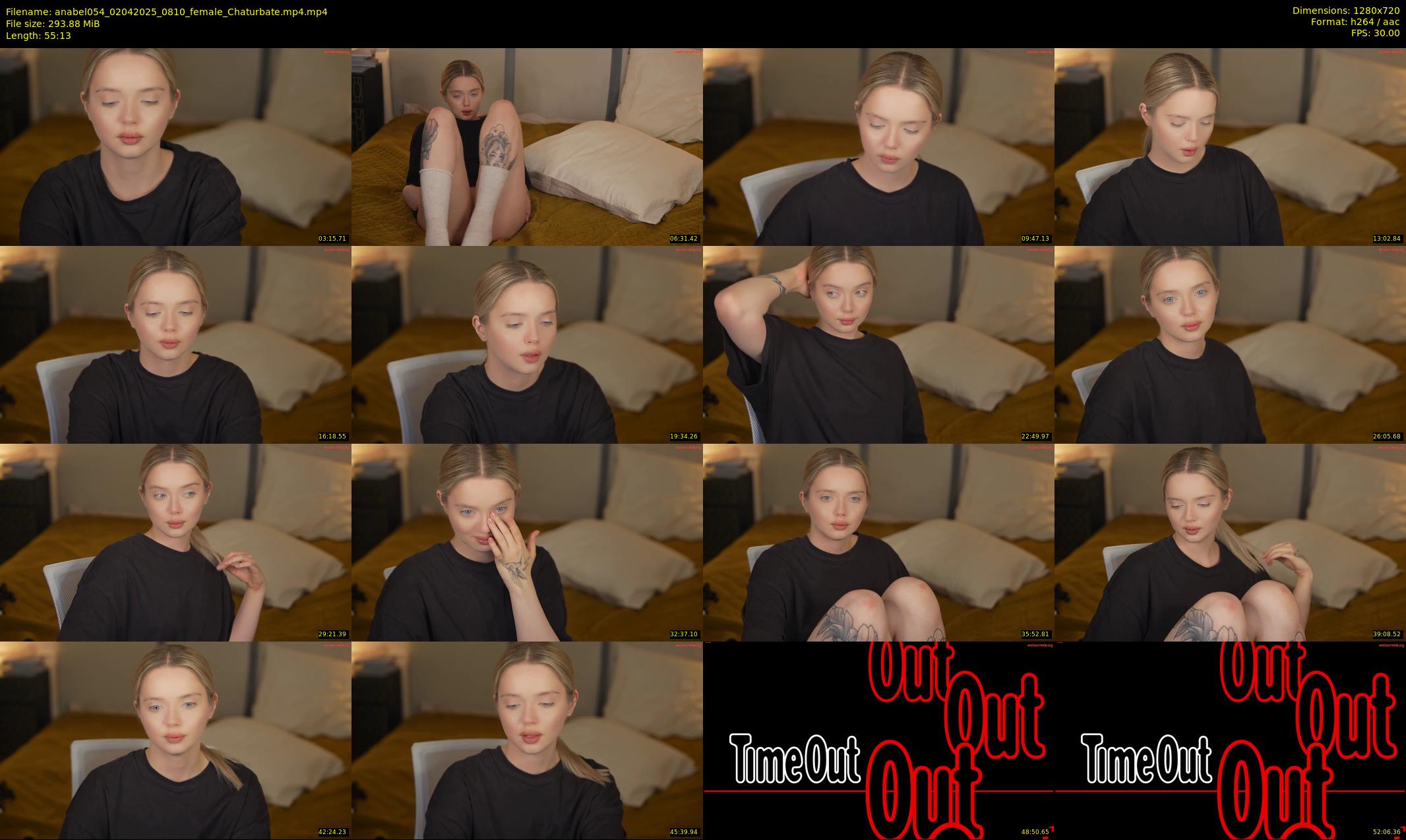 anabel054 — 56 minute Chaturbate female cam show recording, 720p, Apr 2, 2025