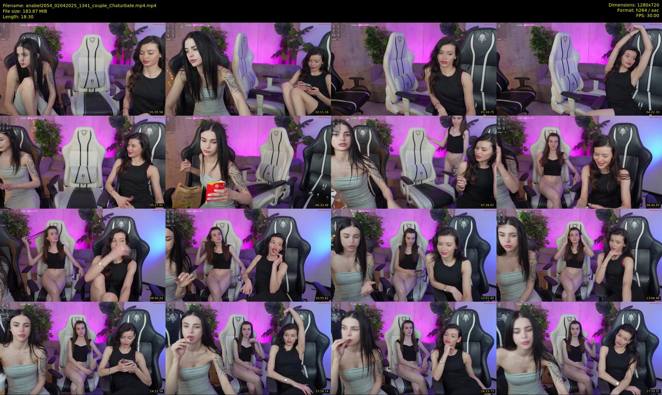 anabel2054 — 19 minute Chaturbate female cam show recording, 720p, Apr 2, 2025