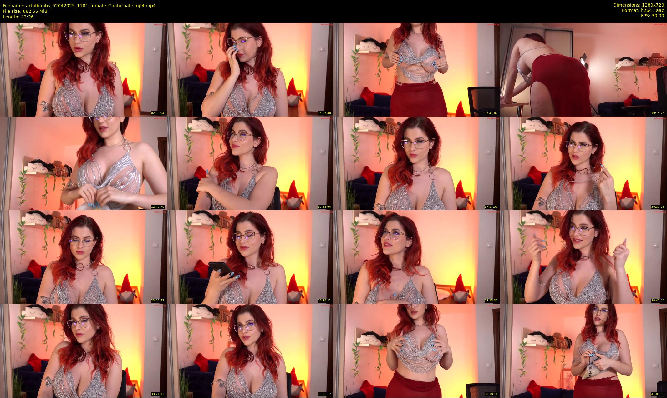 artofboobs — 44 minute Chaturbate female cam show recording, 720p, Apr 2, 2025