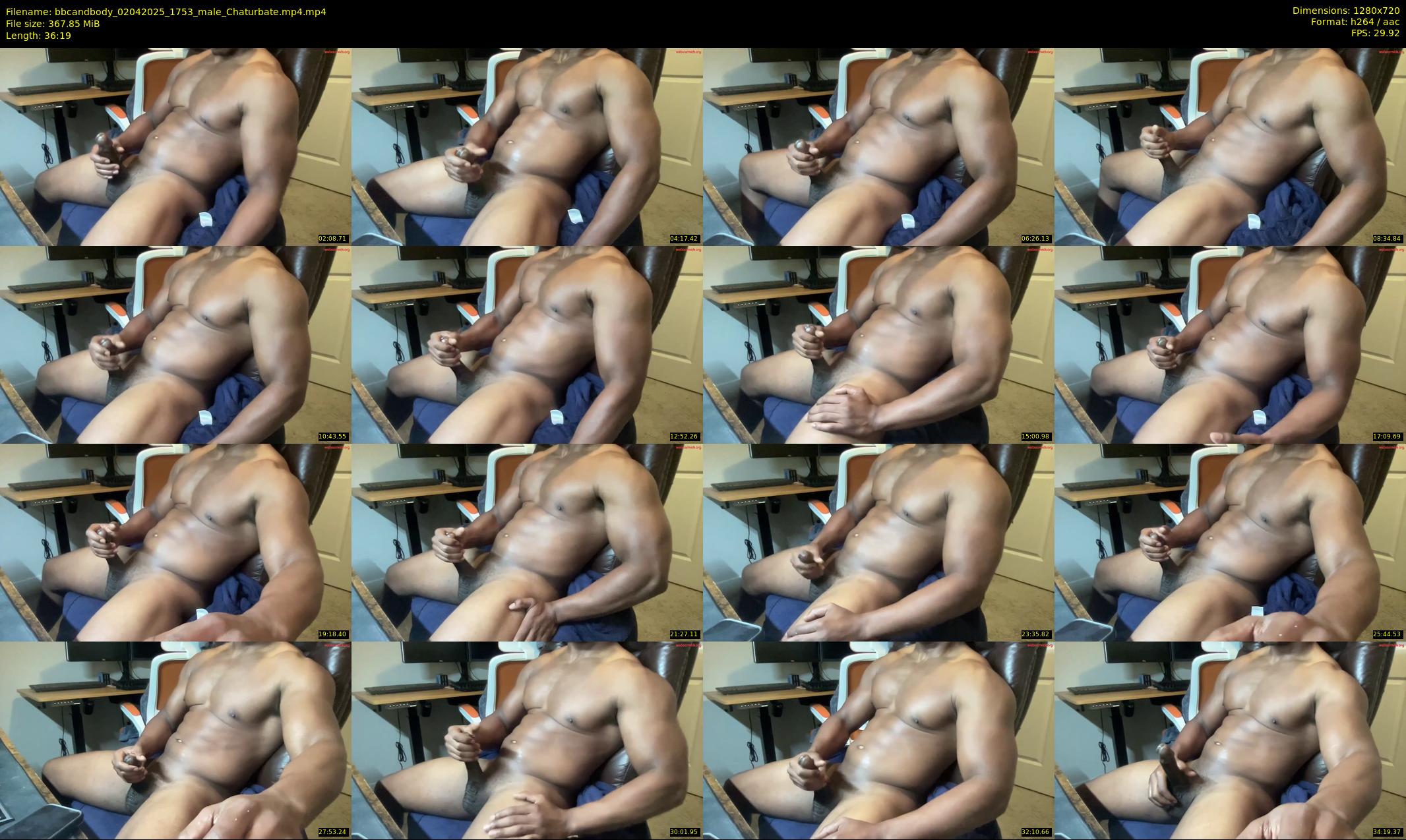 bbcandbody — 37 minute Chaturbate male cam show recording, 720p, Apr 2, 2025