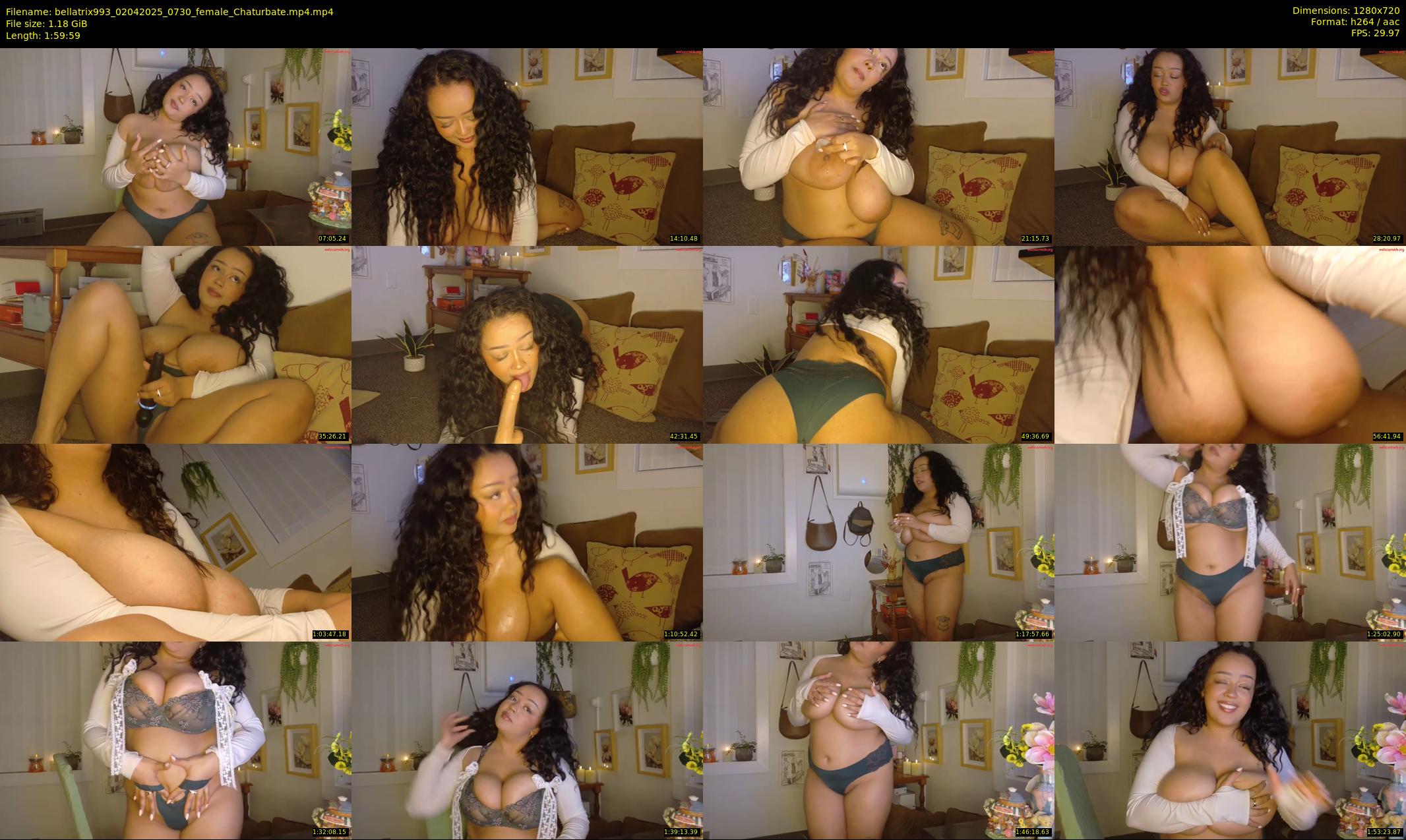 bellatrix993 — 120 minute Chaturbate female cam show recording, 720p, Apr 2, 2025