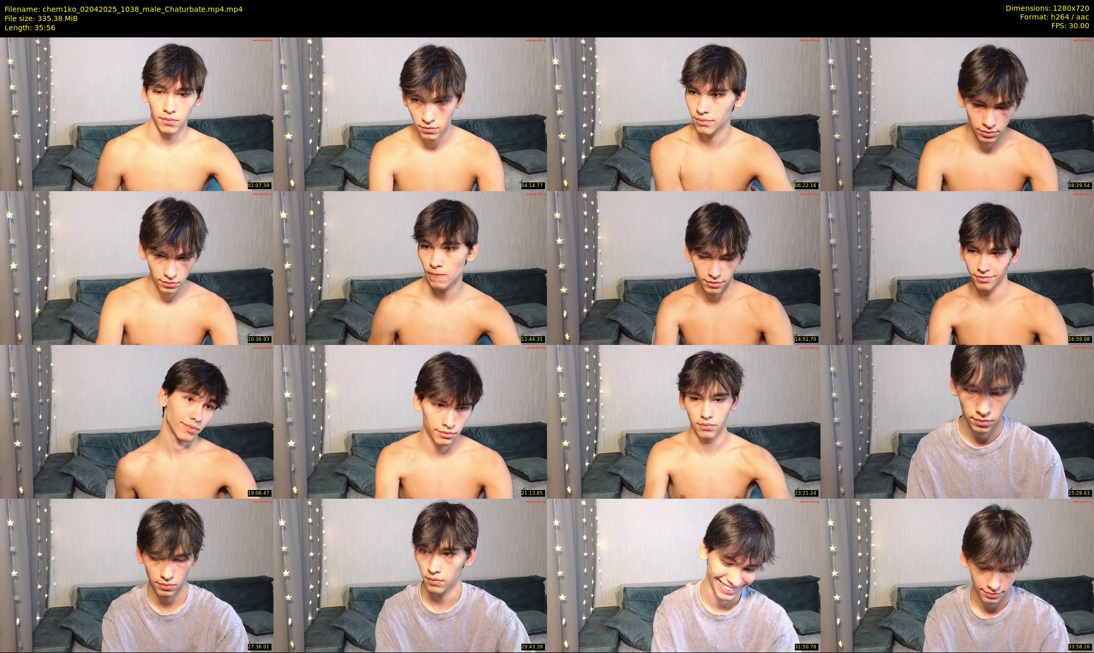 chem1ko — 36 minute Chaturbate male cam show recording, 720p, Apr 2, 2025