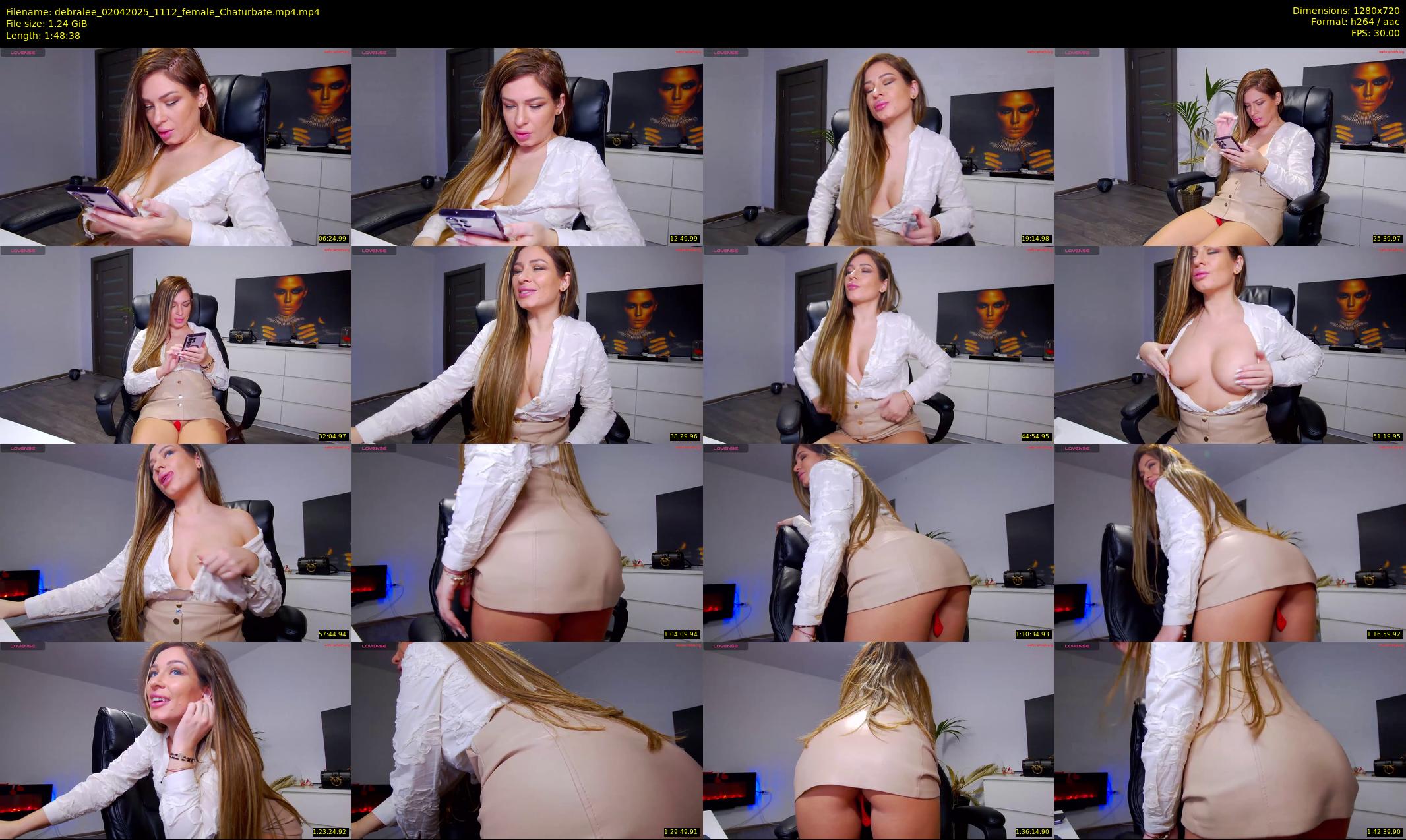 debralee — 109 minute Chaturbate female cam show recording, 720p, Apr 2, 2025