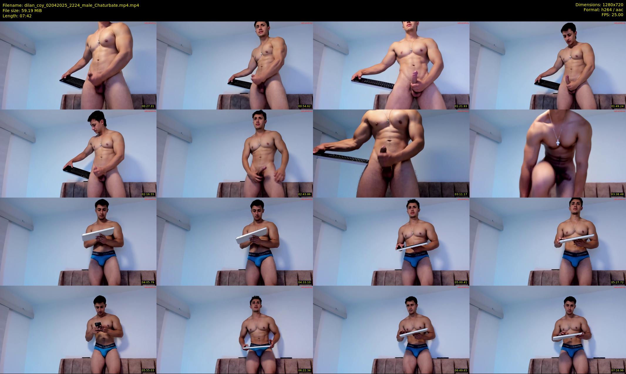 dilan_coy — 8 minute Chaturbate male cam show recording, 720p, Apr 2, 2025