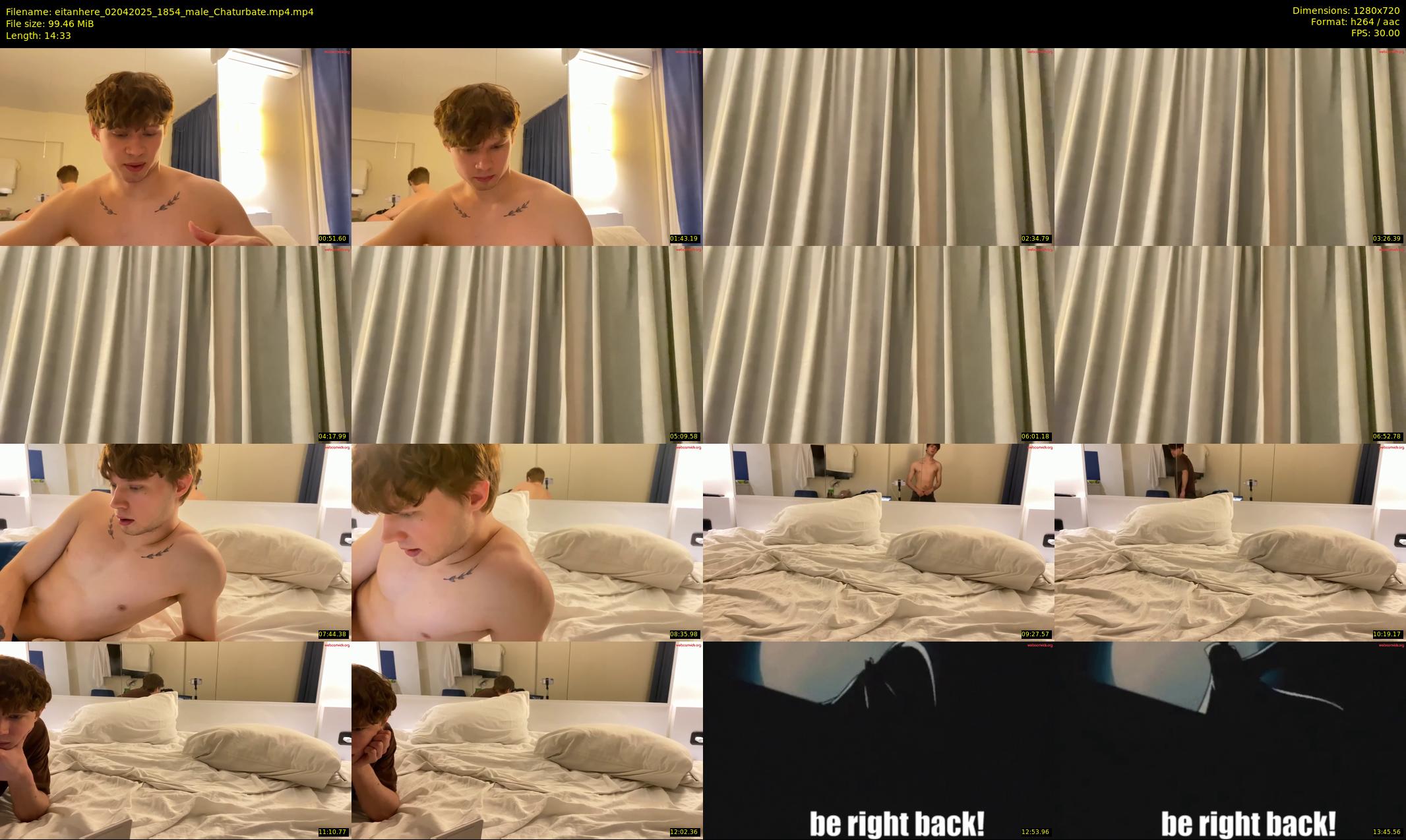 eitanhere — 15 minute Chaturbate male cam show recording, 720p, Apr 2, 2025