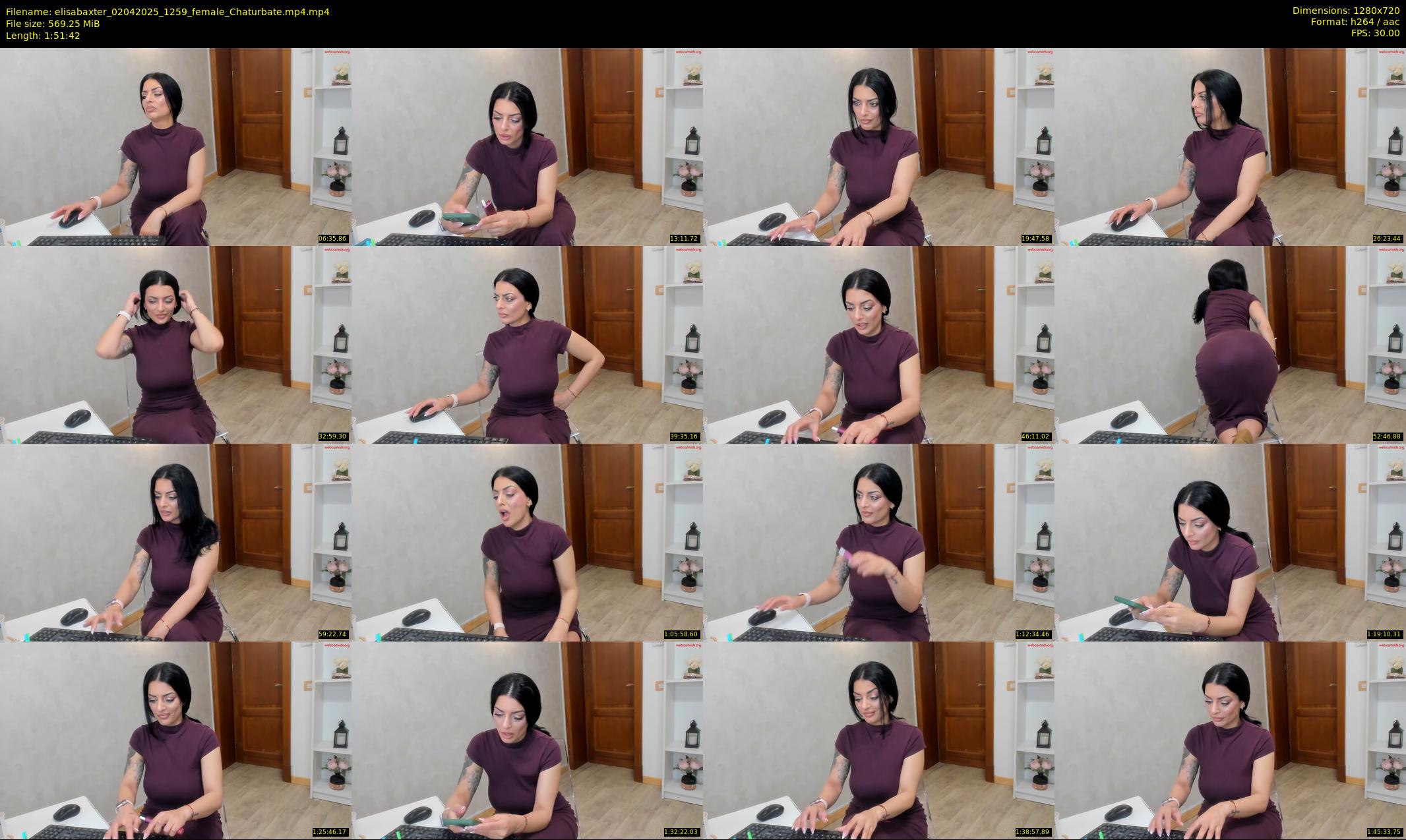 elisabaxter — 112 minute Chaturbate female cam show recording, 720p, Apr 2, 2025