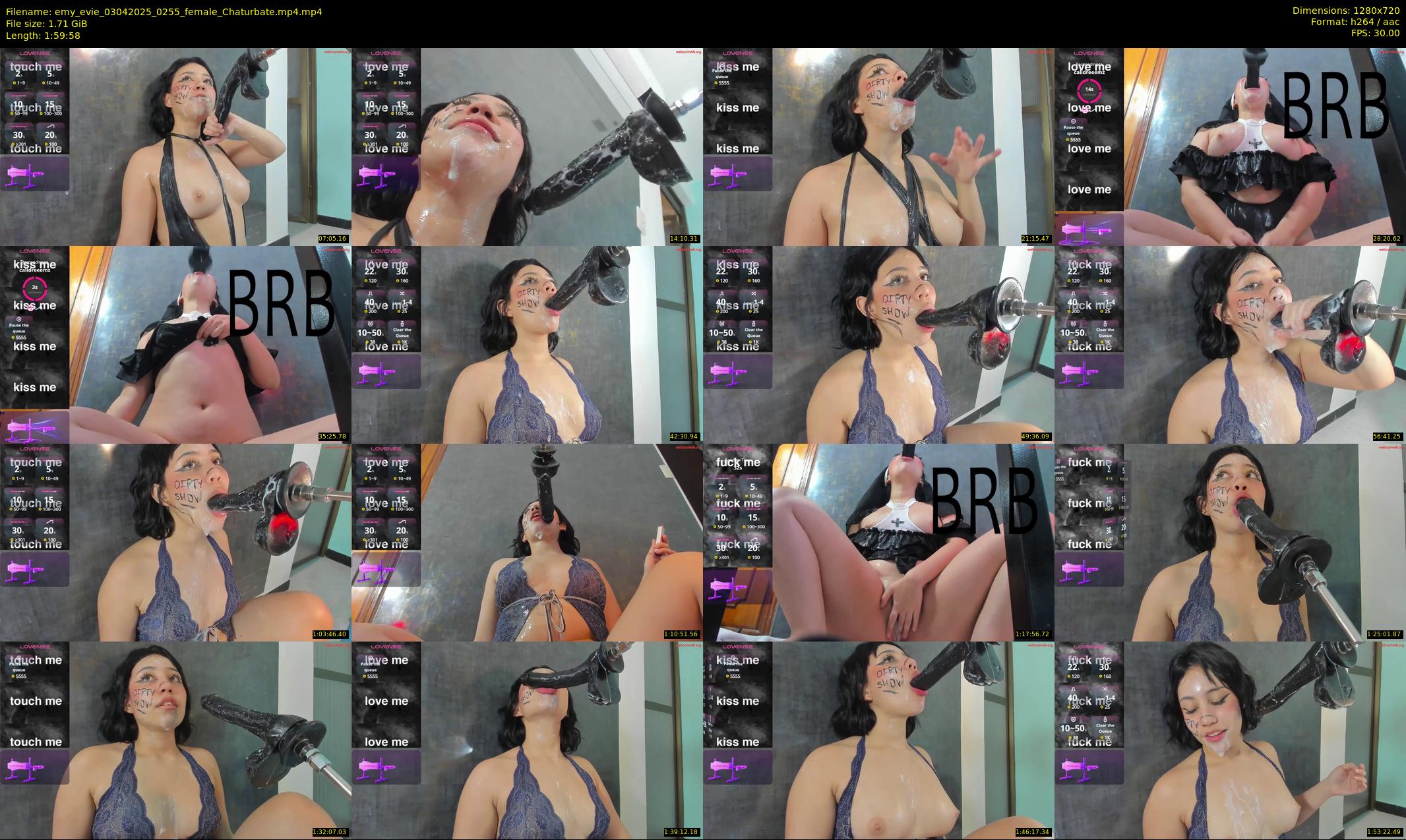 emy_evie — 120 minute Chaturbate female cam show recording, 720p, Apr 3, 2025