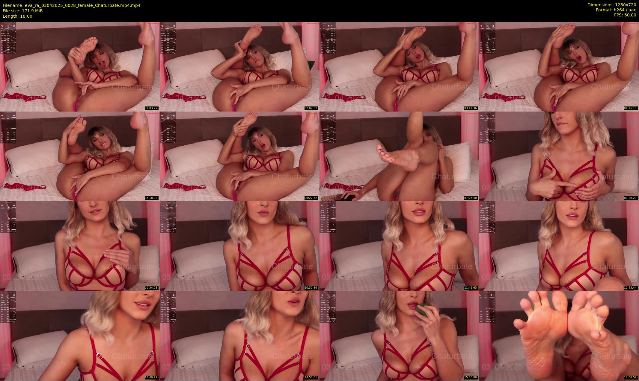 eva_ra — 18 minute Chaturbate female cam show recording, 720p, Apr 3, 2025