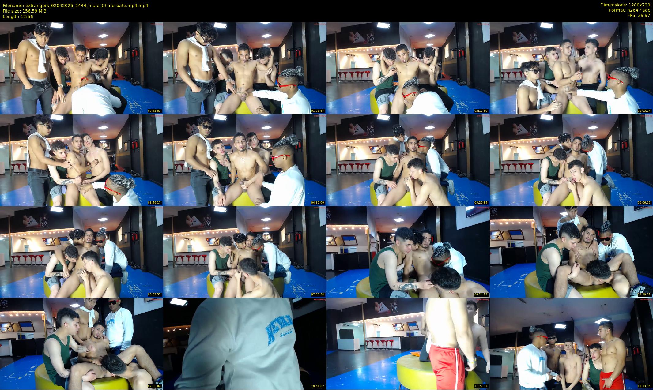 extrangers — 13 minute Chaturbate male cam show recording, 720p, Apr 2, 2025