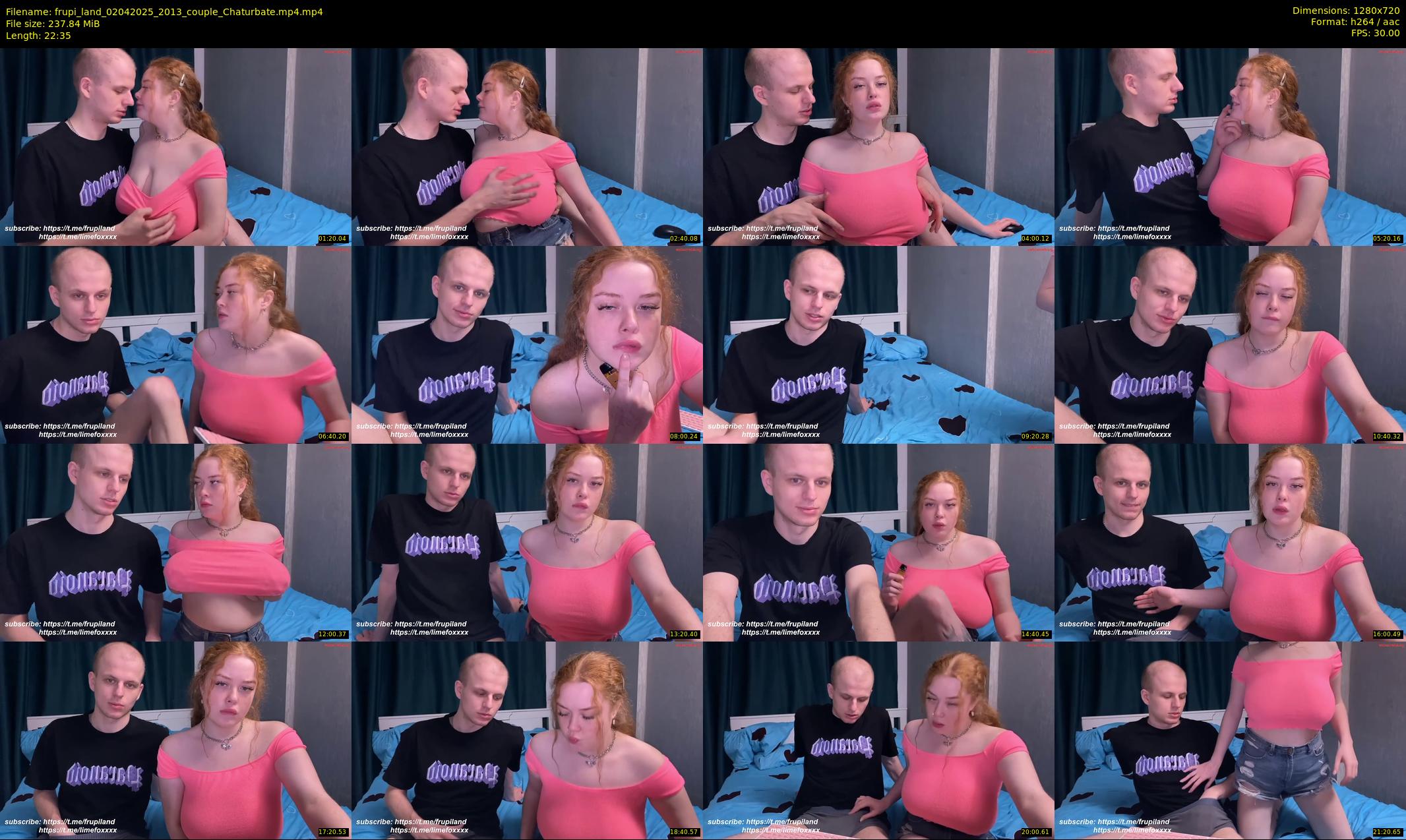 frupi_land — 23 minute Chaturbate couple cam show recording, 720p, Apr 2, 2025