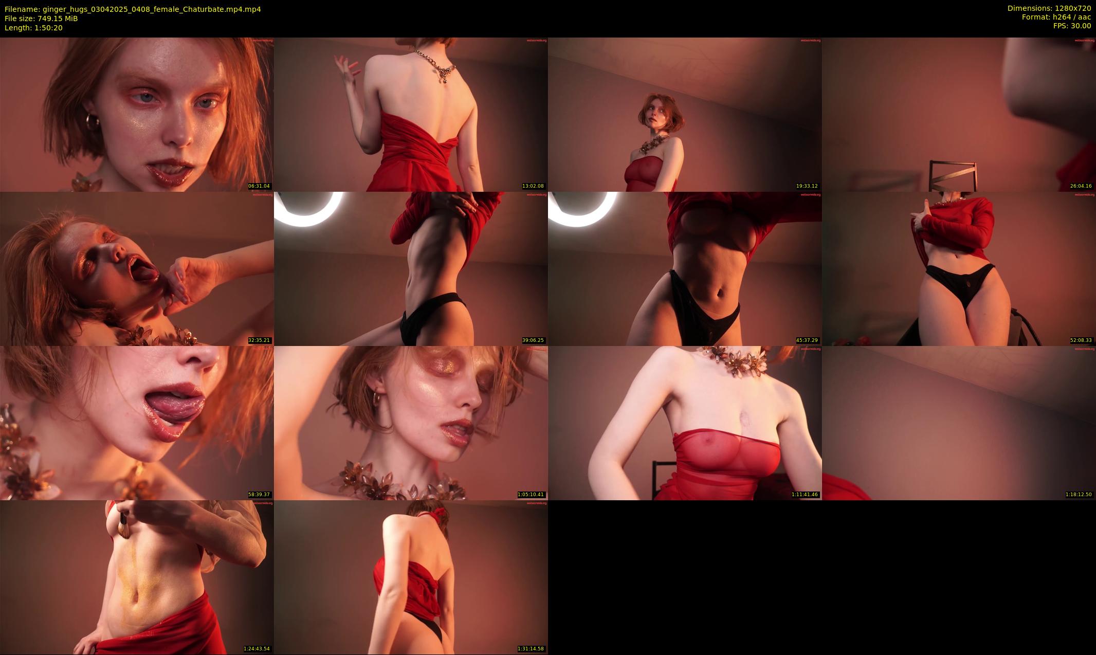 ginger_hugs — 111 minute Chaturbate female cam show recording, 720p, Apr 3, 2025