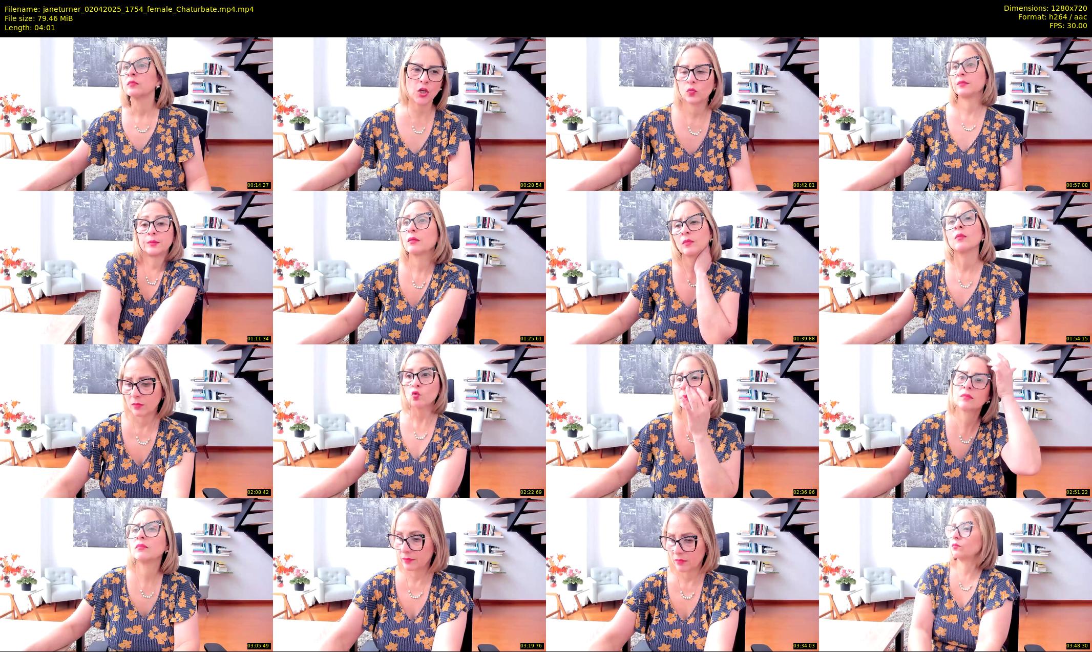 janeturner — 5 minute Chaturbate female cam show recording, 720p, Apr 2, 2025