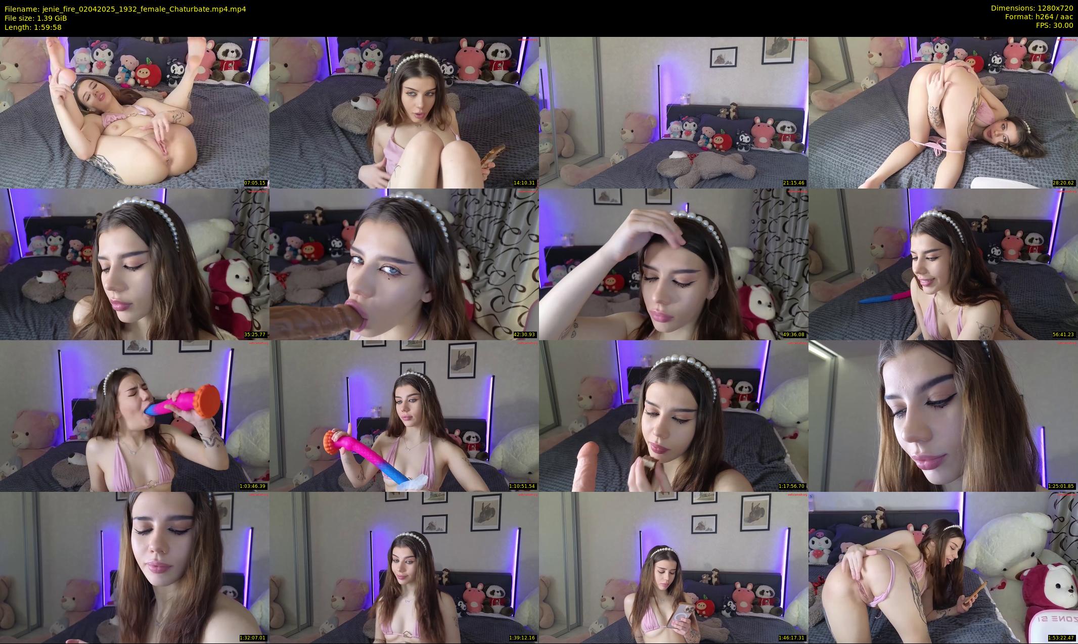 jenie_fire — 120 minute Chaturbate female cam show recording, 720p, Apr 2, 2025