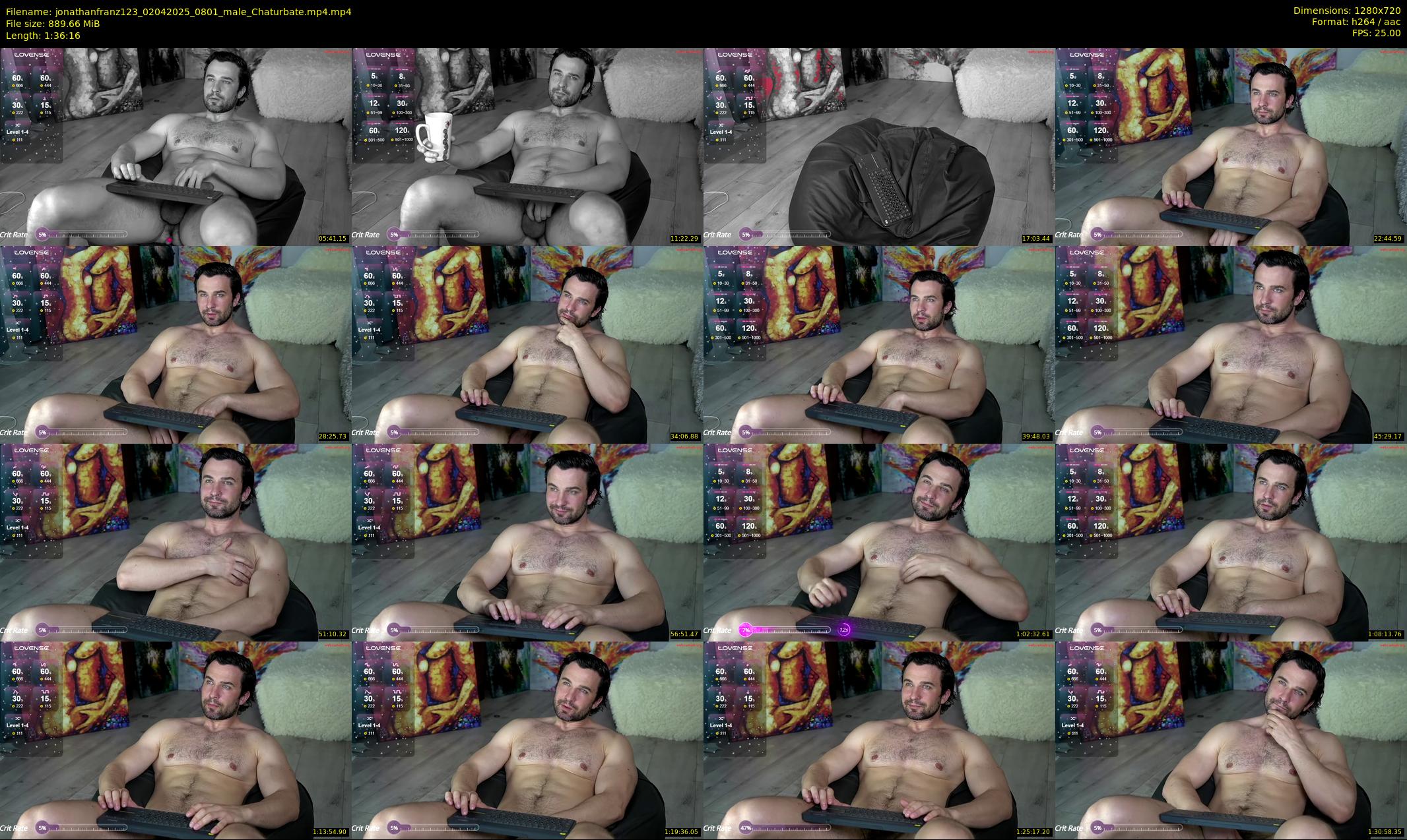 jonathanfranz123 — 97 minute Chaturbate male cam show recording, 720p, Apr 2, 2025