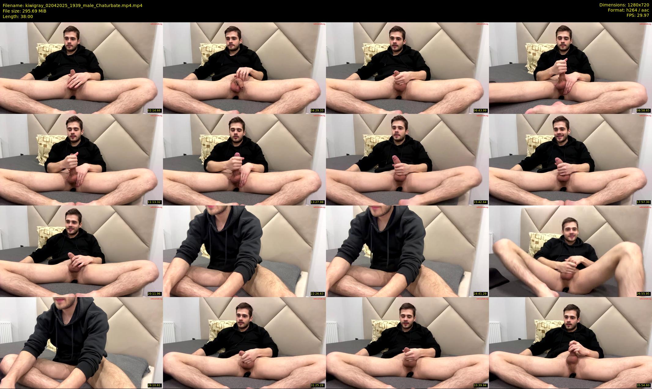 kiwigray — 38 minute Chaturbate male cam show recording, 720p, Apr 2, 2025