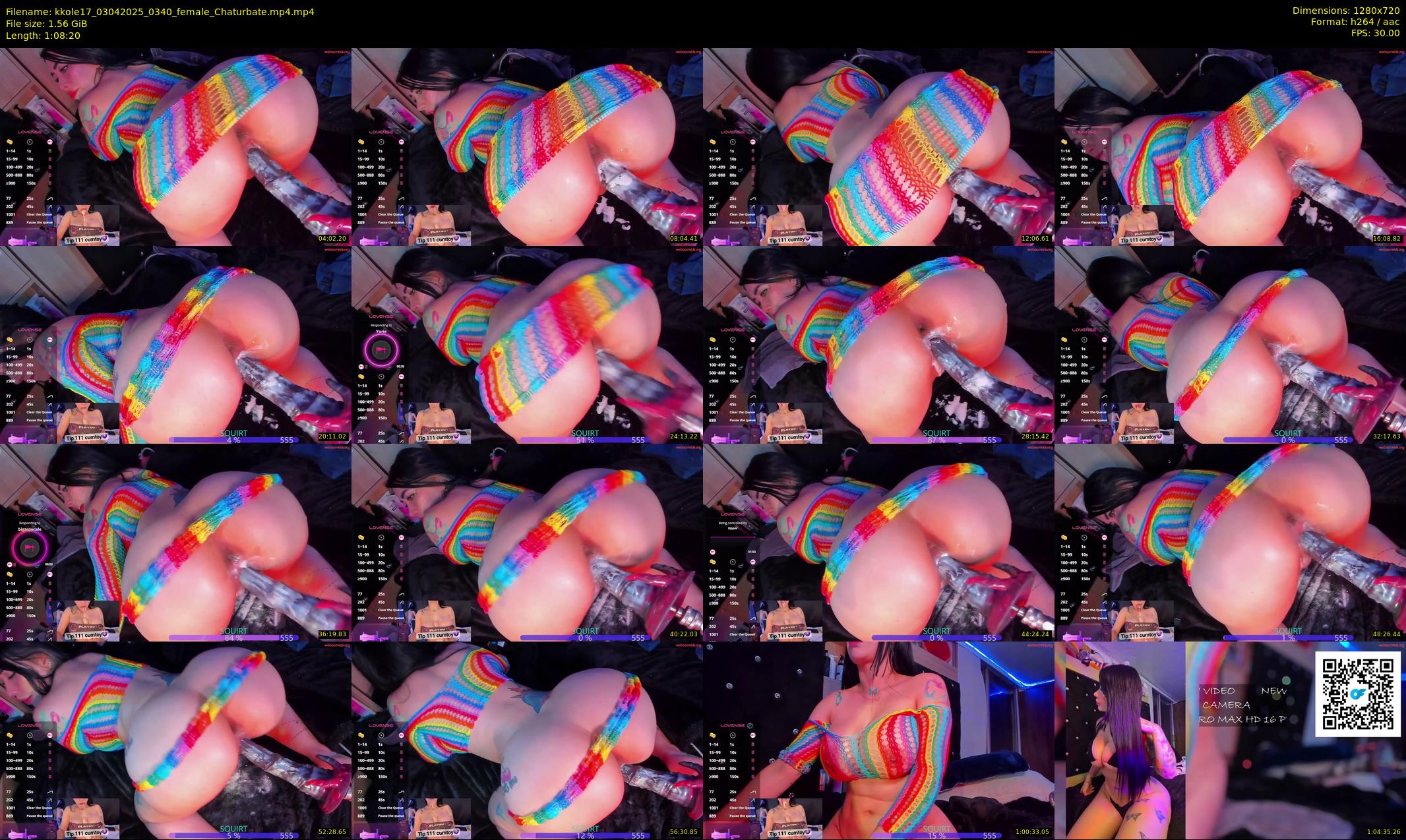 kkole17 — 69 minute Chaturbate female cam show recording, 720p, Apr 3, 2025