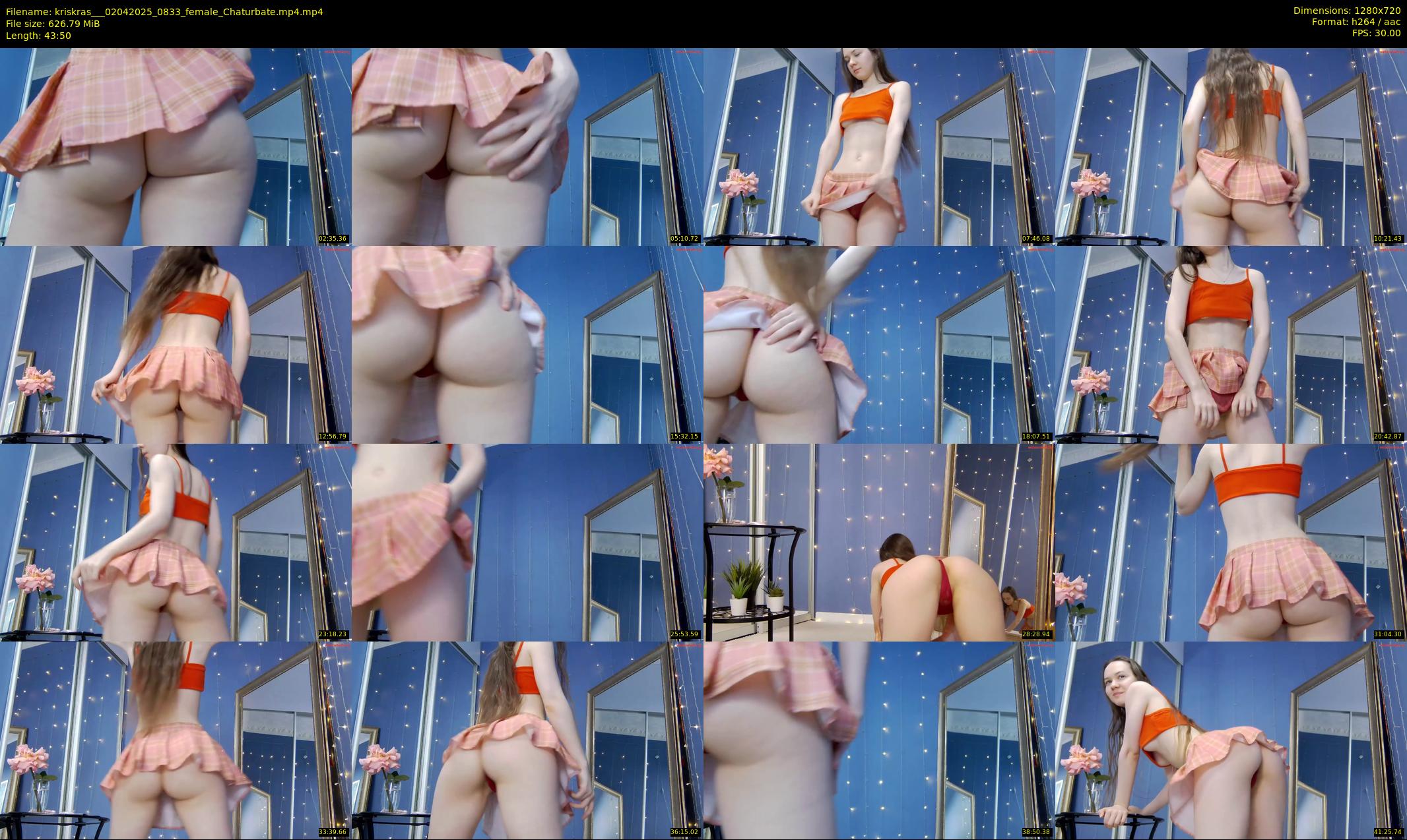 kriskras__ — 44 minute Chaturbate female cam show recording, 720p, Apr 2, 2025