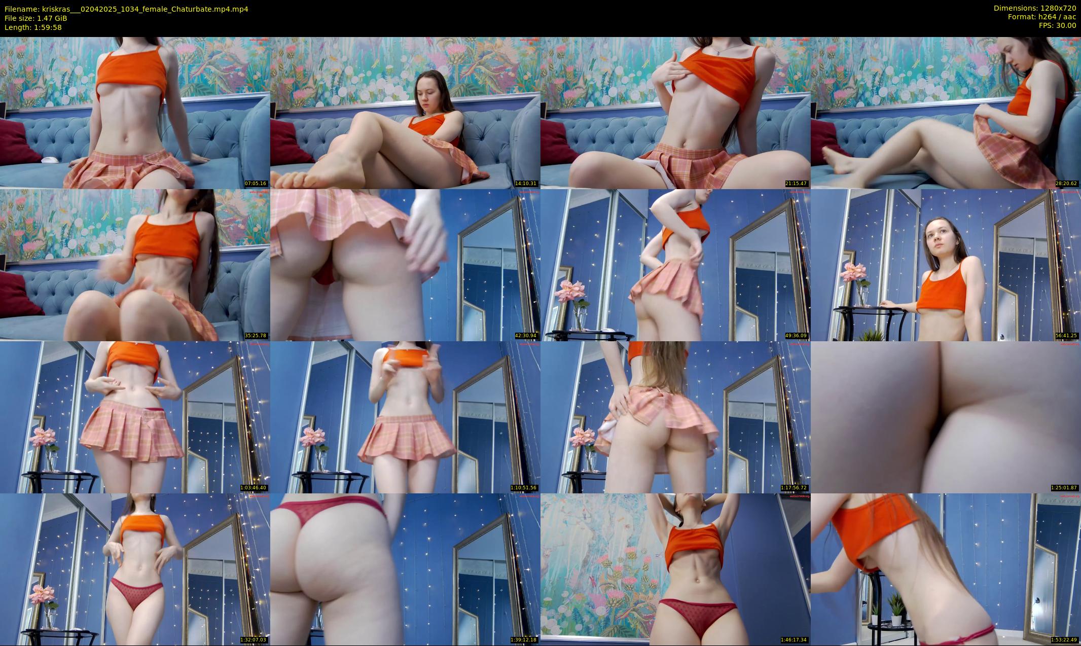 kriskras__ — 120 minute Chaturbate female cam show recording, 720p, Apr 2, 2025
