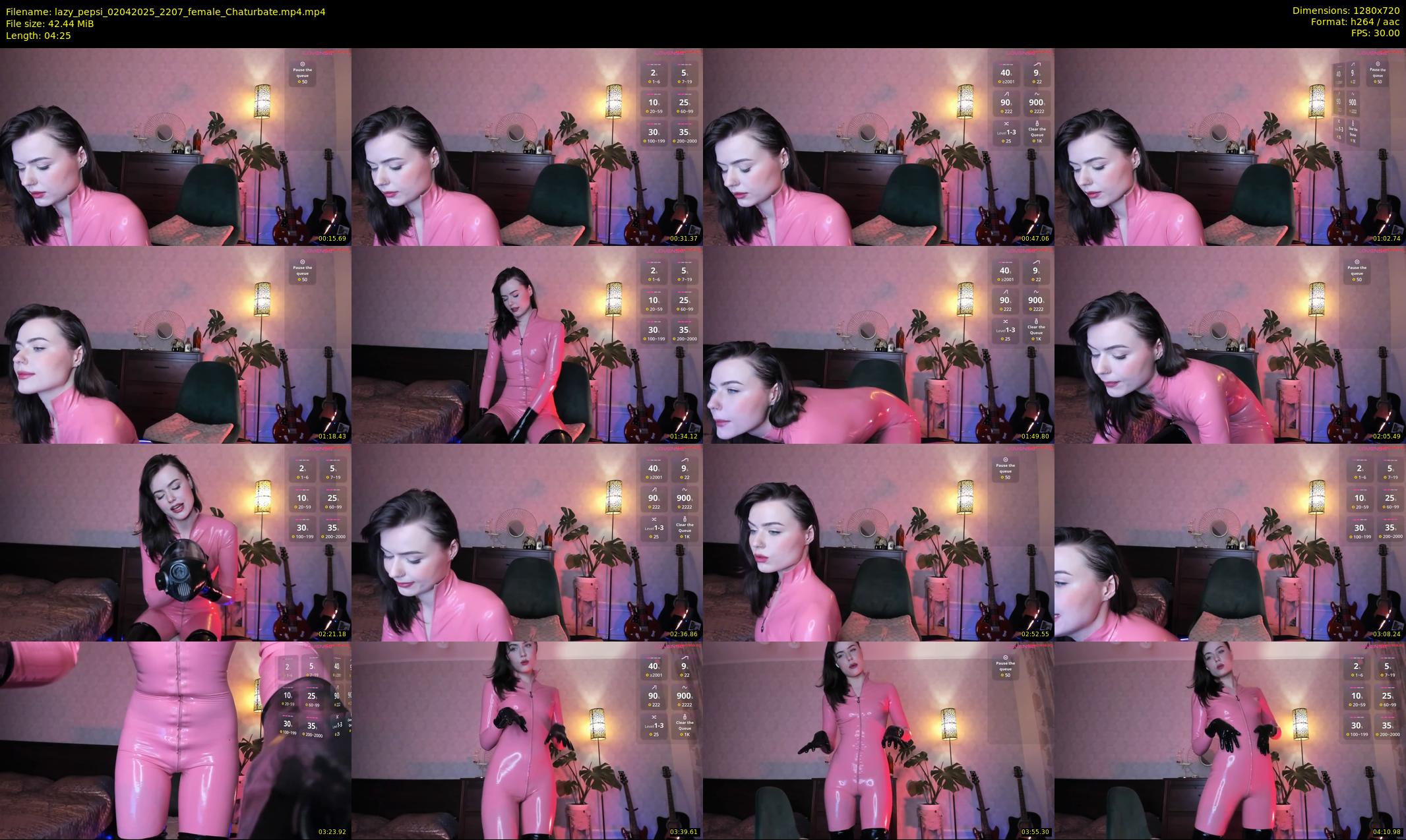 lazy_pepsi — 5 minute Chaturbate female cam show recording, 720p, Apr 2, 2025