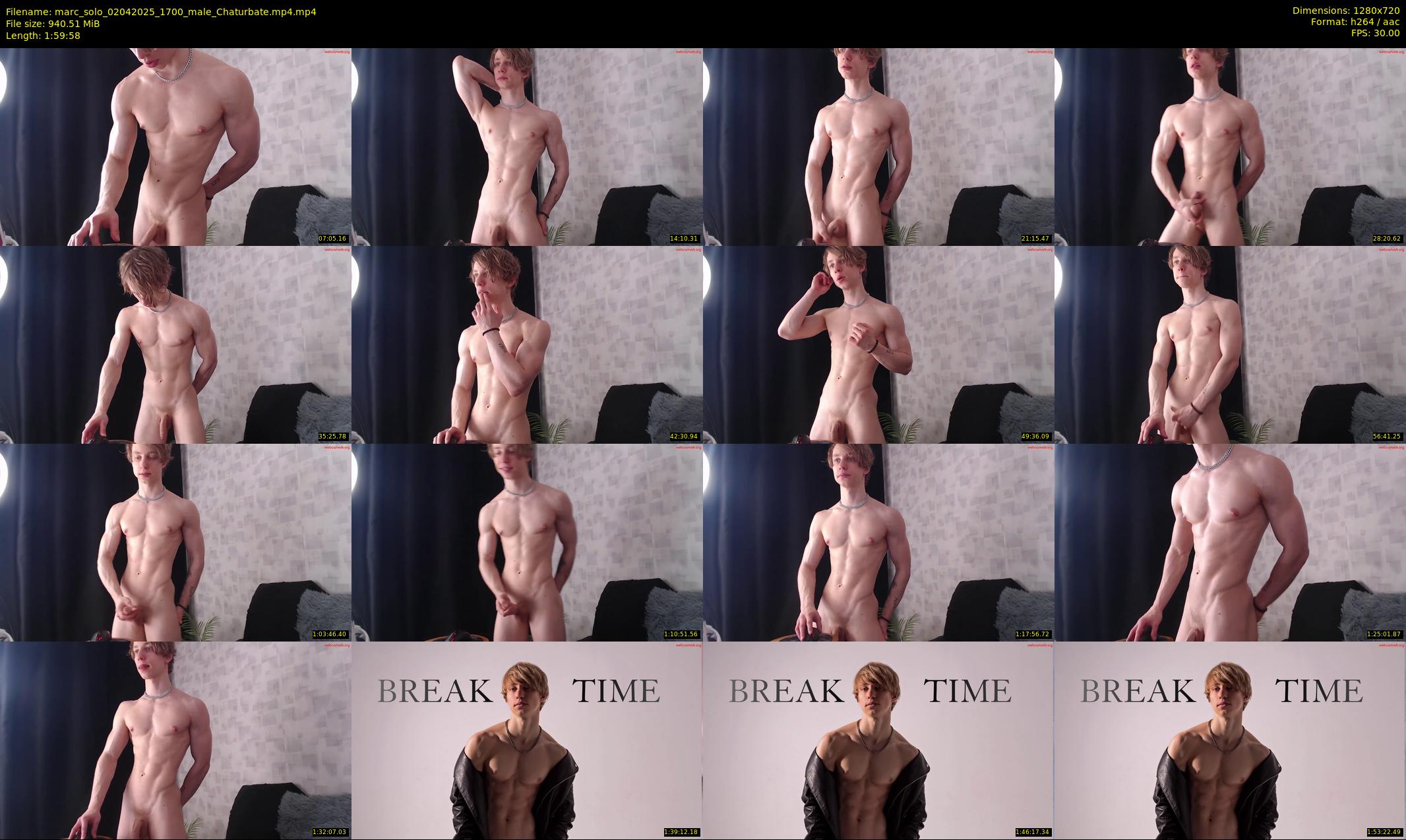 marc_solo — 120 minute Chaturbate male cam show recording, 720p, Apr 2, 2025