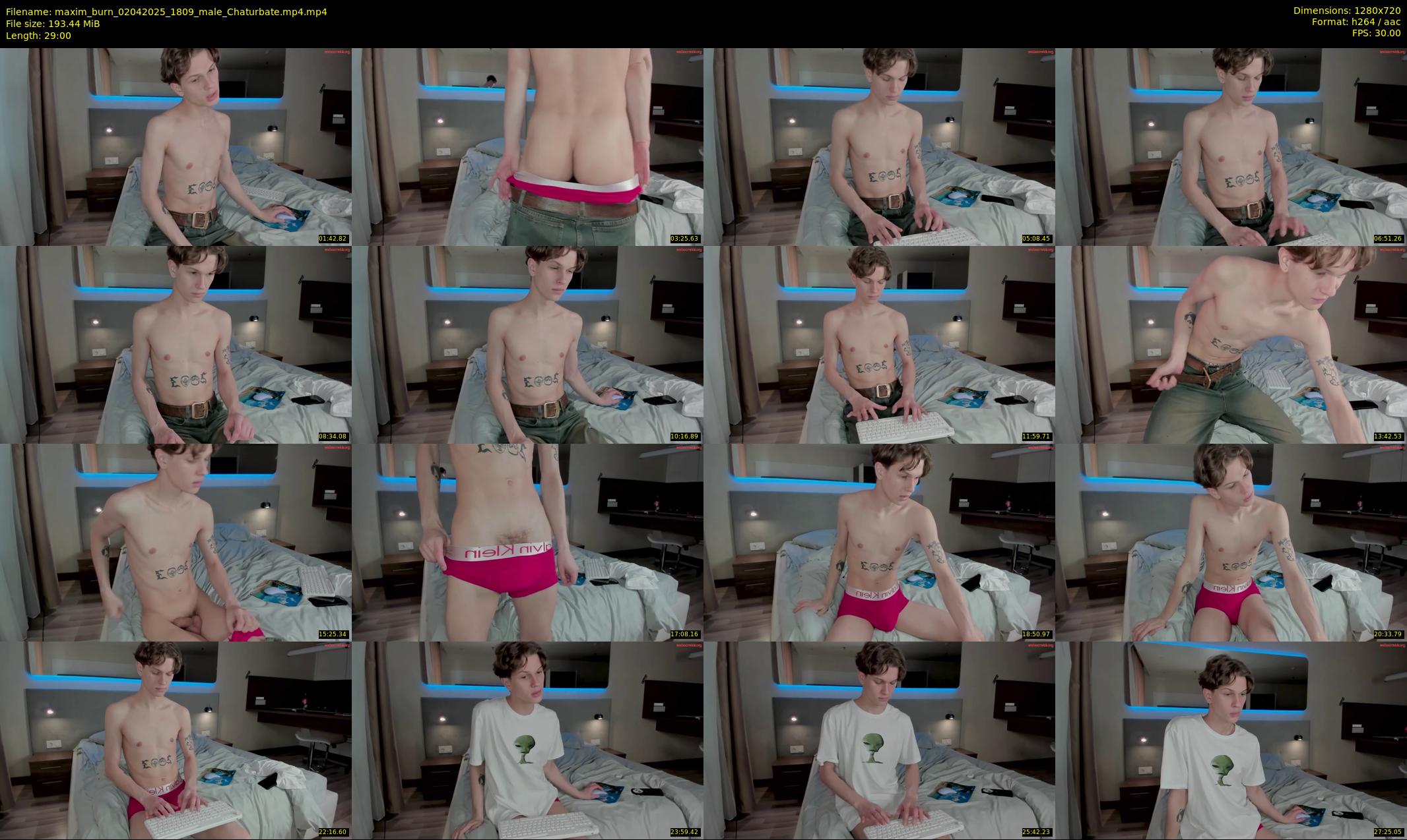 maxim_burn — 29 minute Chaturbate male cam show recording, 720p, Apr 2, 2025