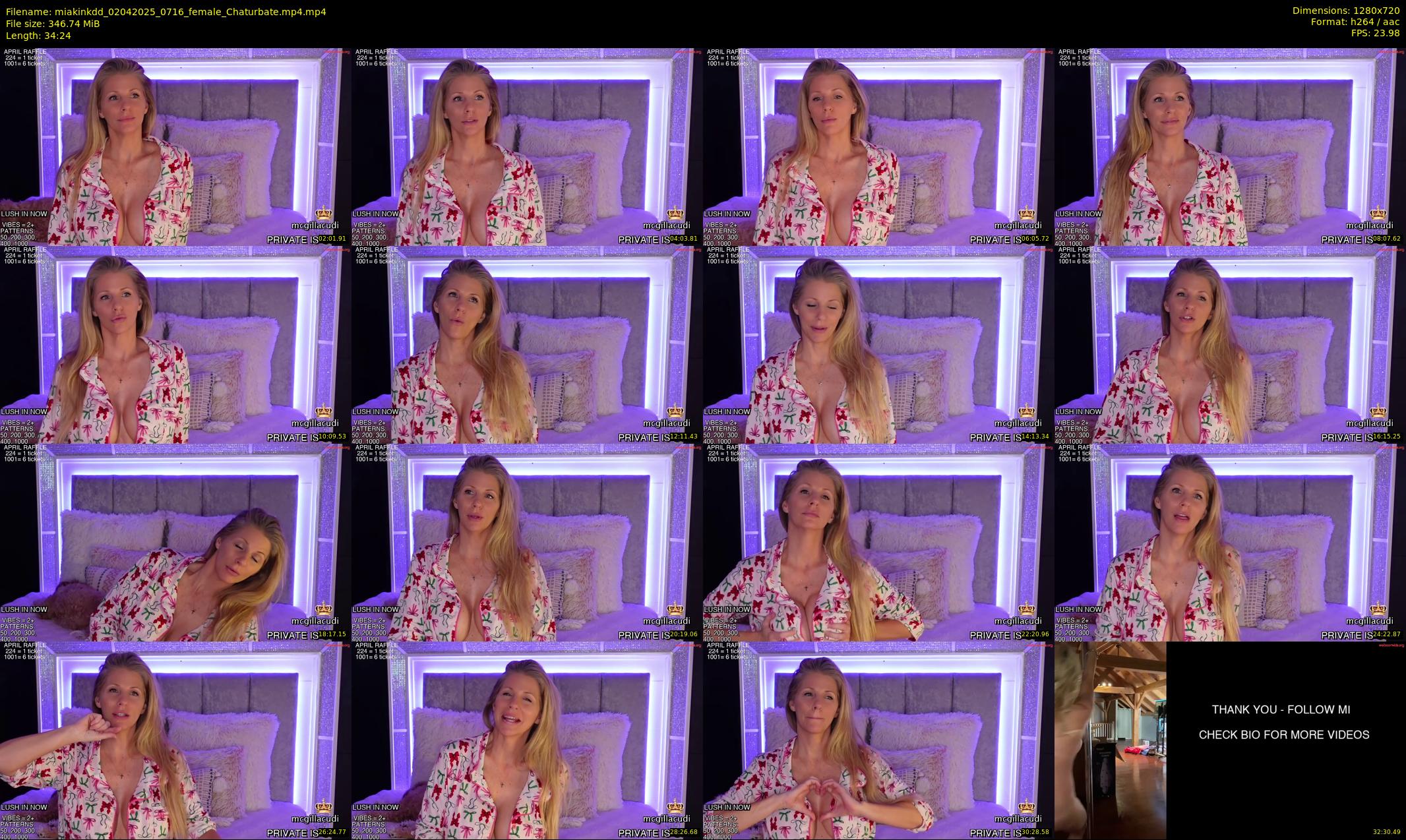miakinkdd — 35 minute Chaturbate female cam show recording, 720p, Apr 2, 2025