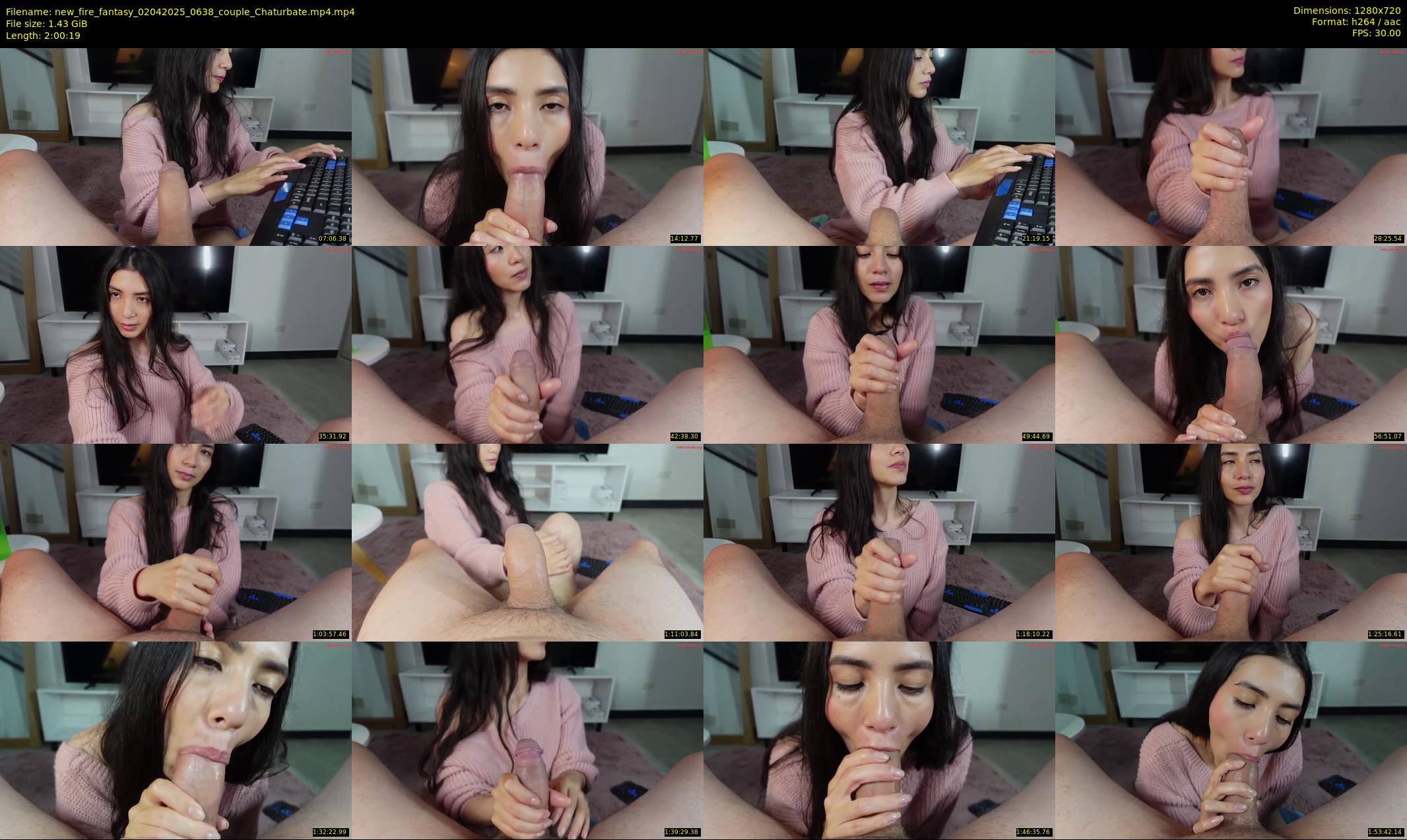 new_fire_fantasy — 121 minute Chaturbate couple cam show recording, 720p, Apr 2, 2025