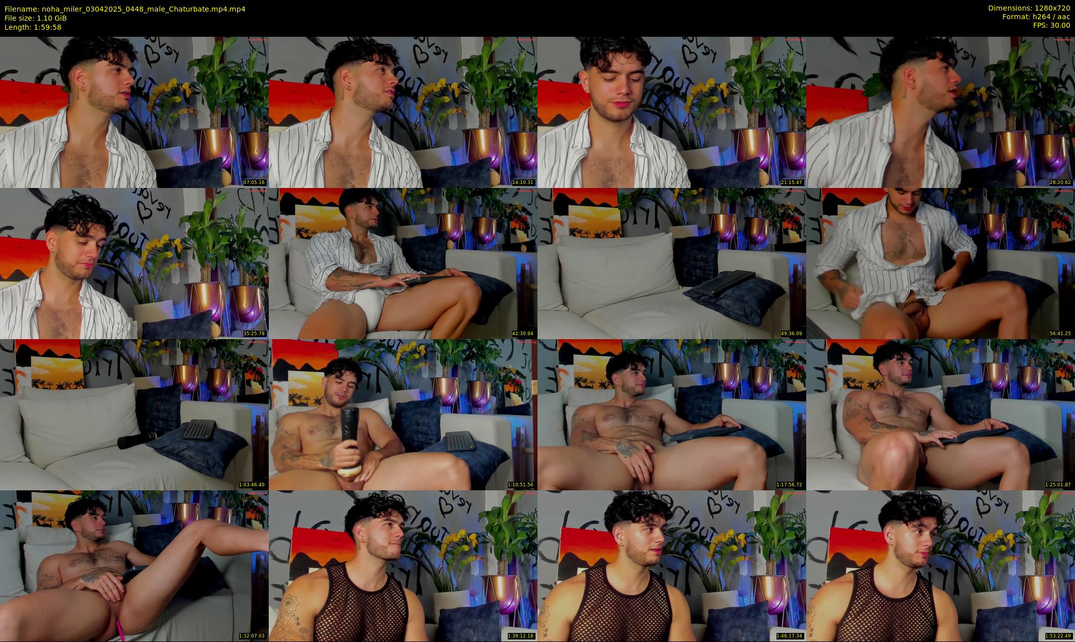 noha_miler — 120 minute Chaturbate male cam show recording, 720p, Apr 3, 2025