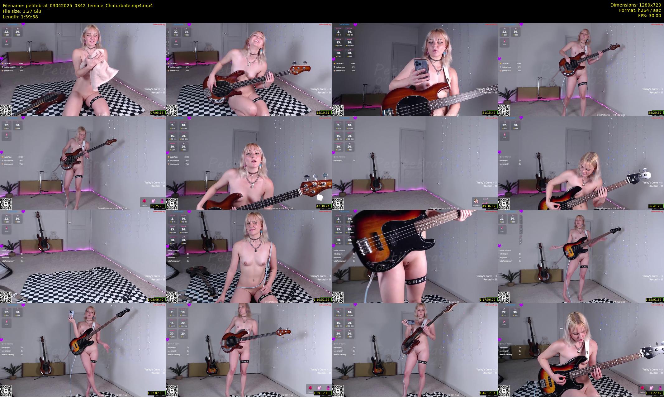 petitebrat — 120 minute Chaturbate female cam show recording, 720p, Apr 3, 2025