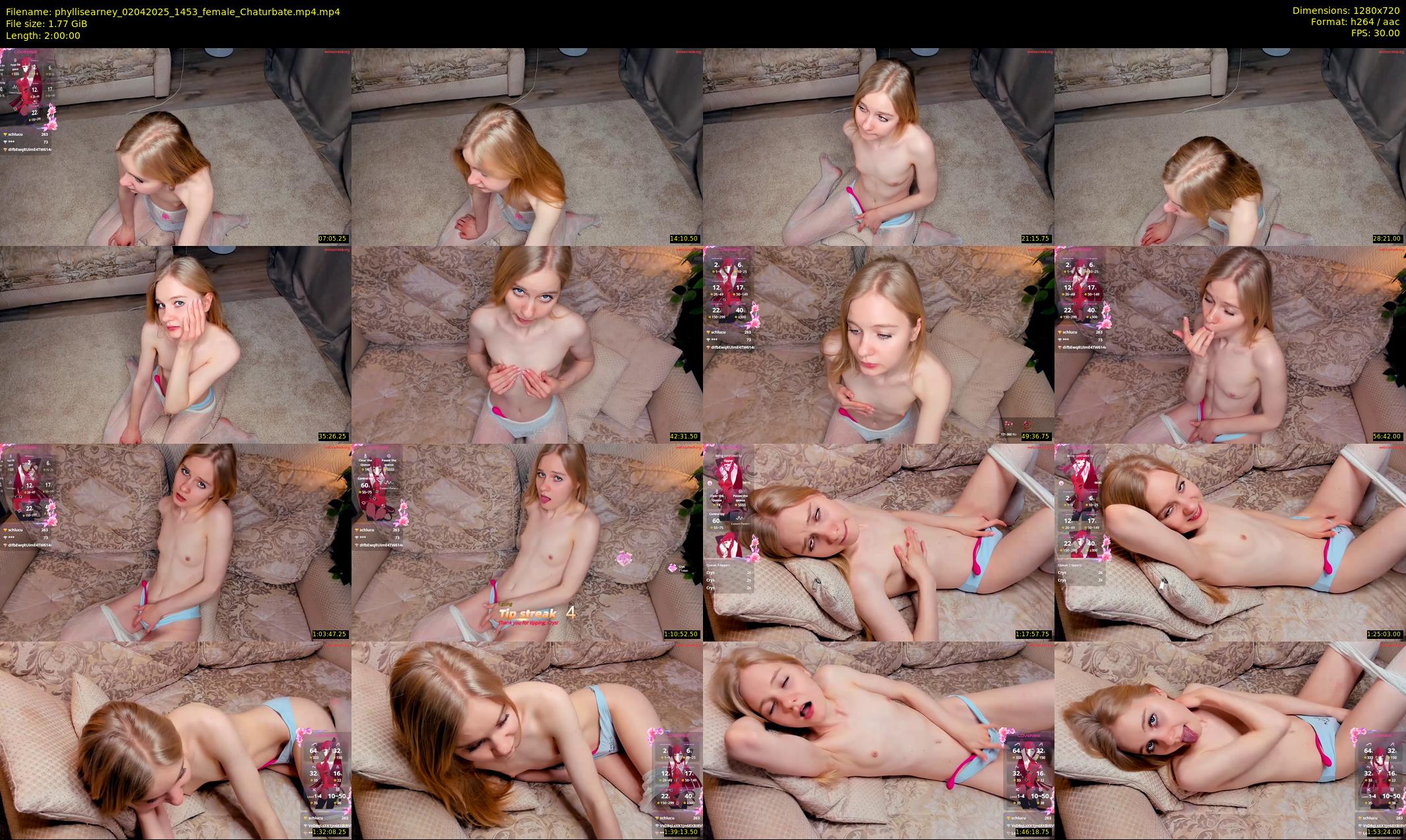 phyllisearney — 120 minute Chaturbate female cam show recording, 720p, Apr 2, 2025