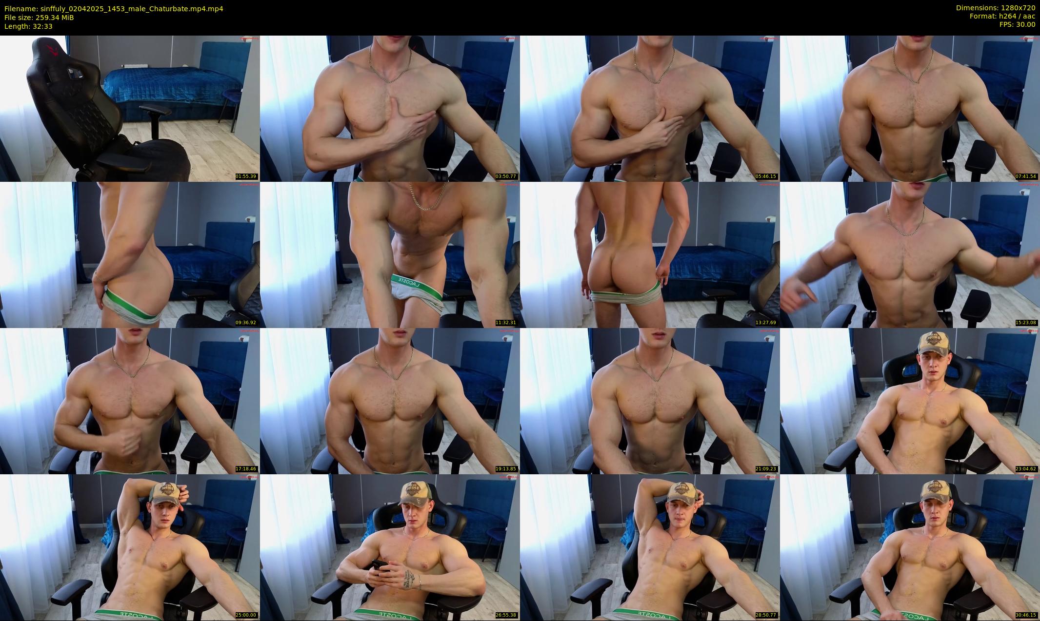 sinffuly — 33 minute Chaturbate male cam show recording, 720p, Apr 2, 2025