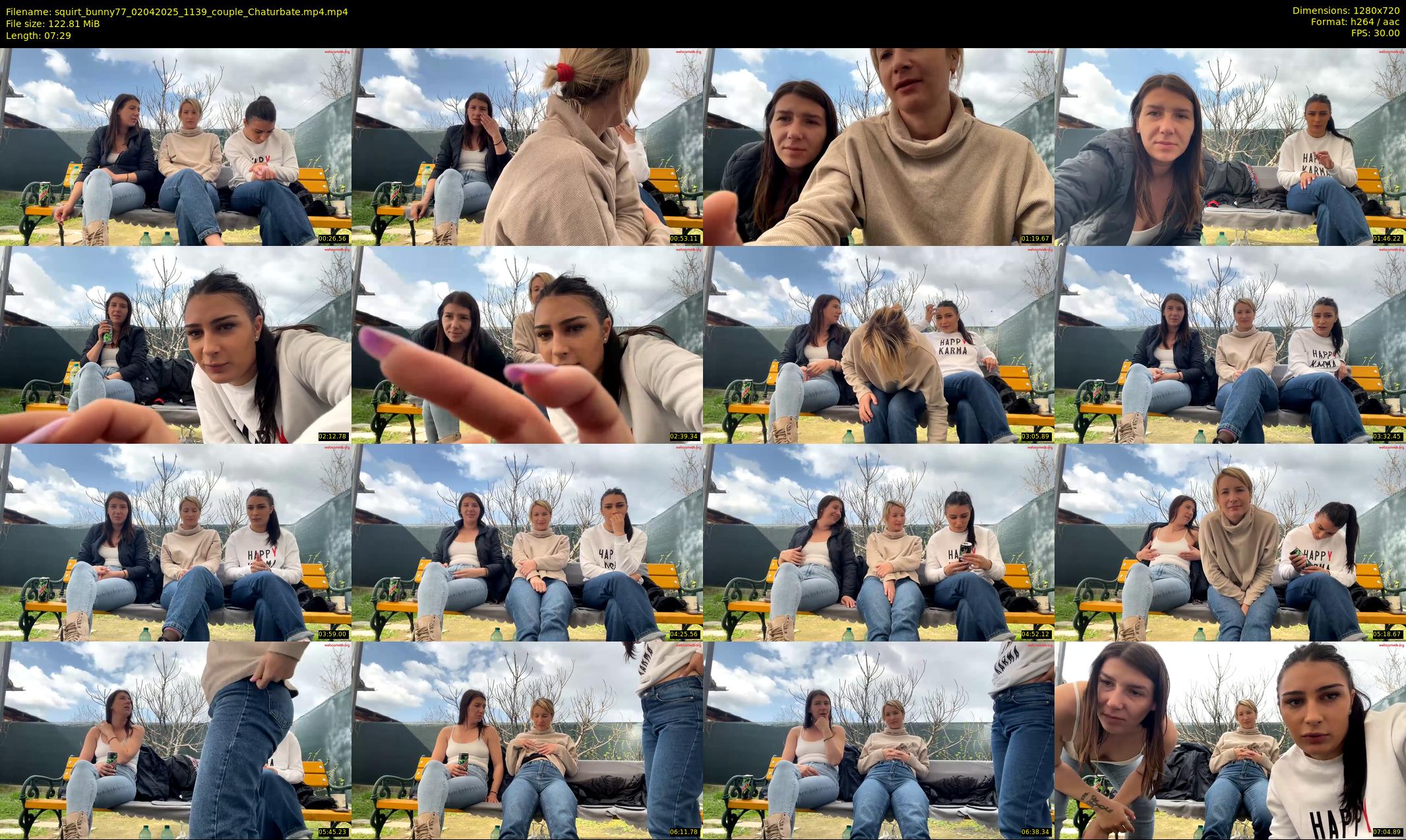squirt_bunny77 — 8 minute Chaturbate couple cam show recording, 720p, Apr 2, 2025