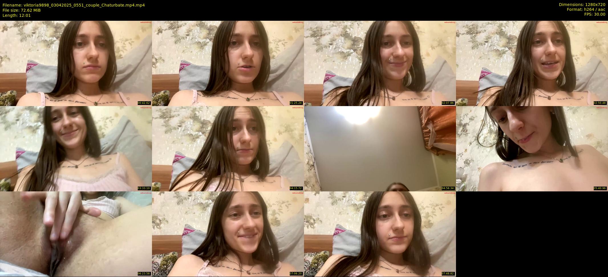 viktoria9898 — 13 minute Chaturbate couple cam show recording, 720p, Apr 3, 2025