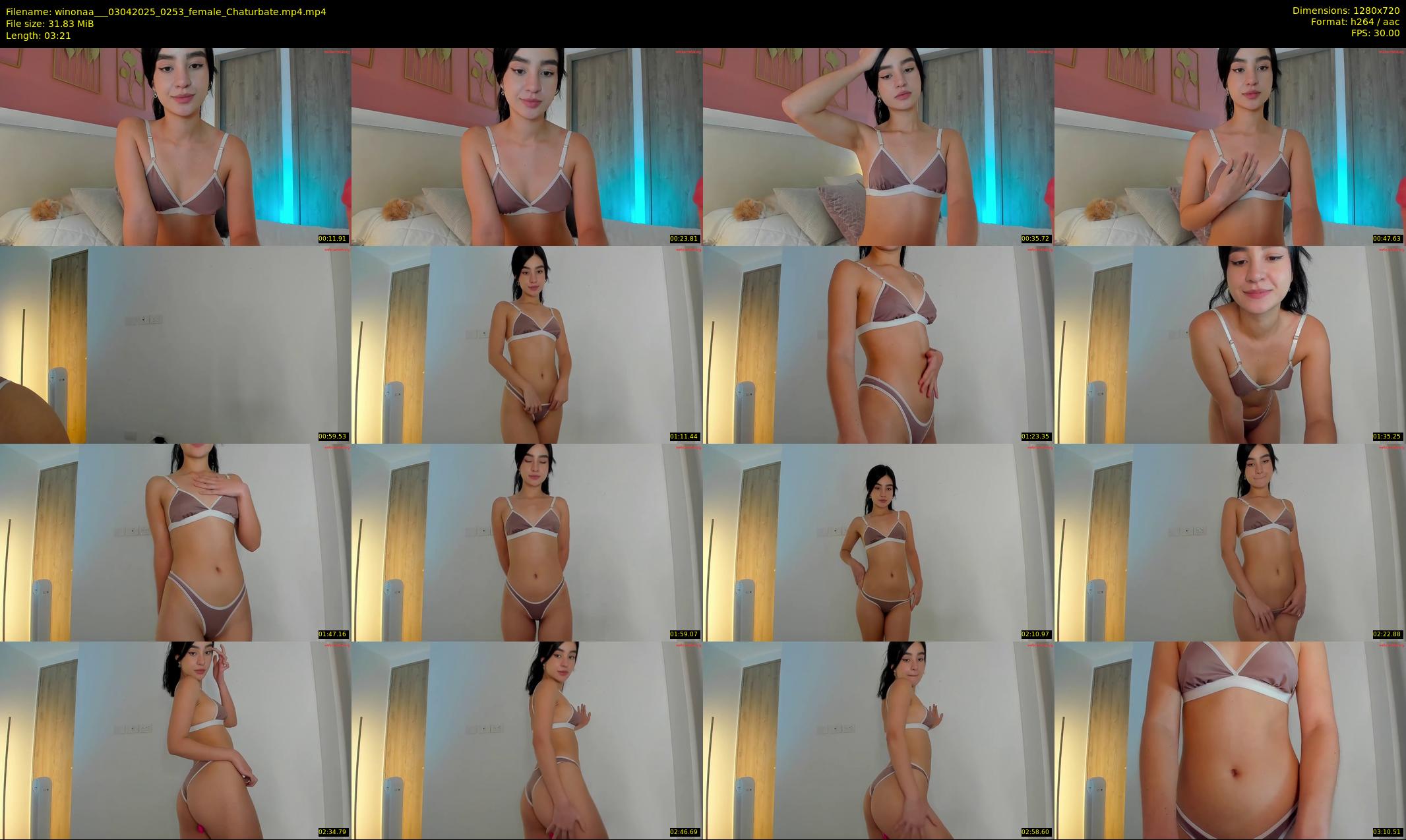 winonaa__ — 4 minute Chaturbate female cam show recording, 720p, Apr 3, 2025