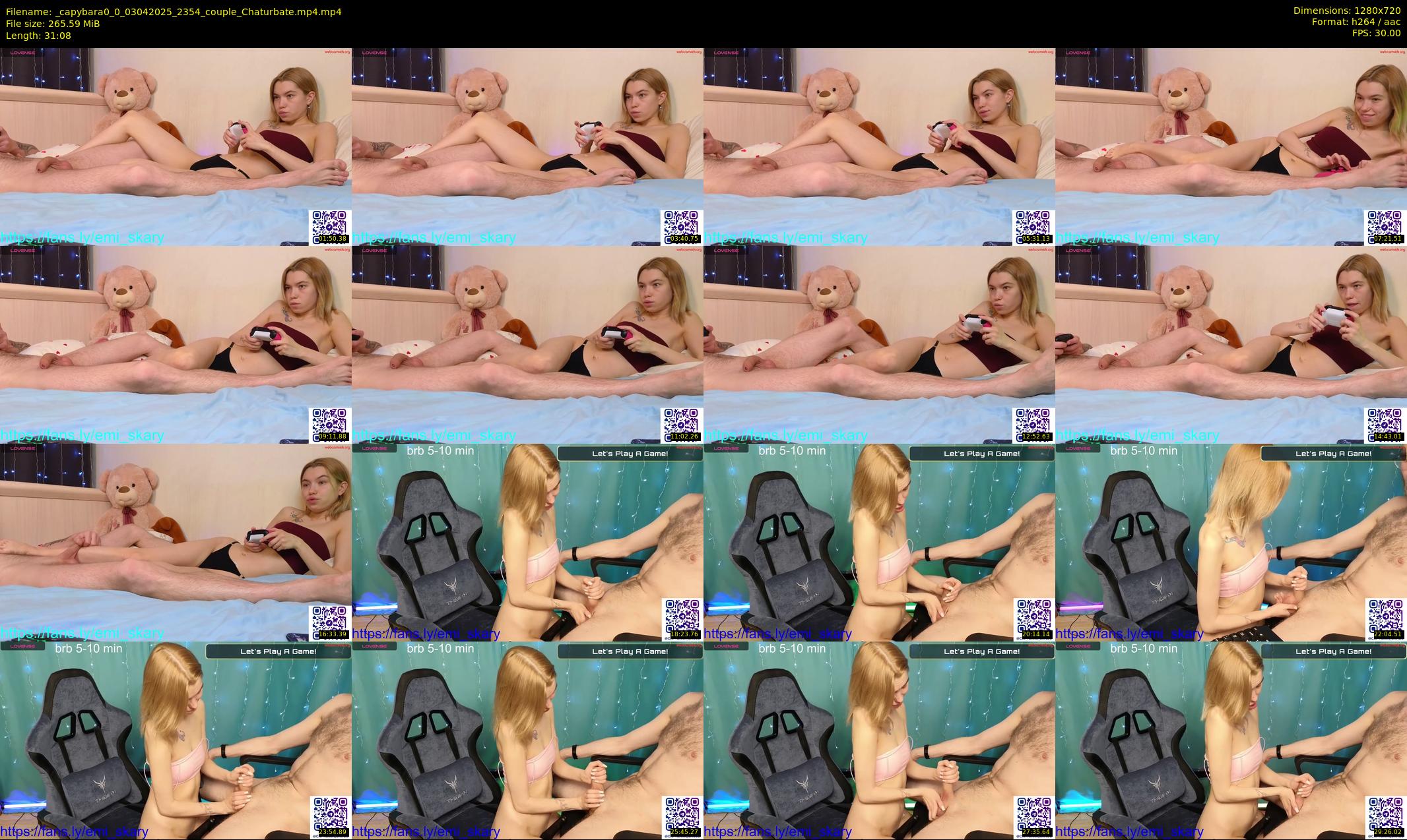 _capybara0_0 — 32 minute Chaturbate couple cam show recording, 720p, Apr 3, 2025