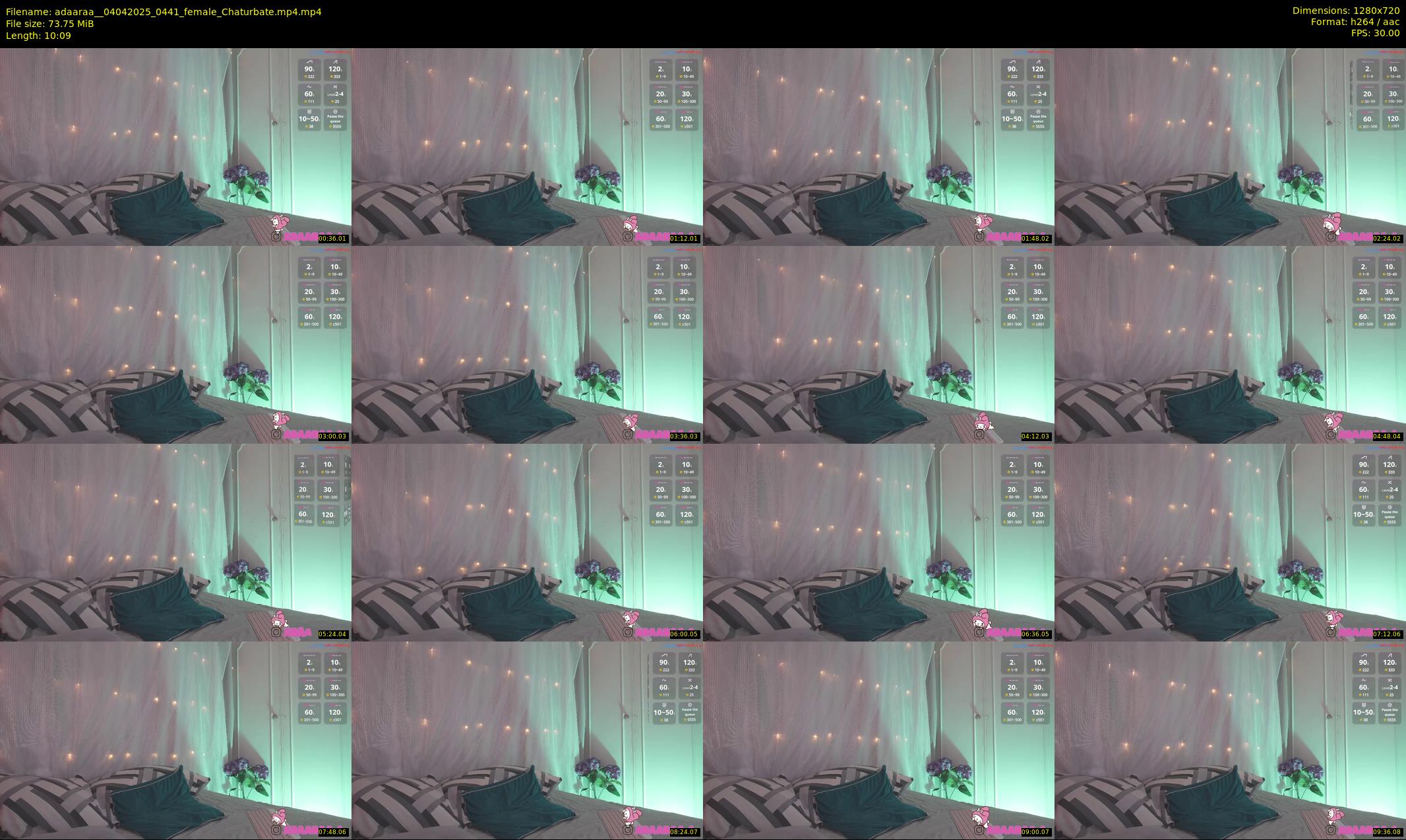 adaaraa_ — 11 minute Chaturbate female cam show recording, 720p, Apr 4, 2025