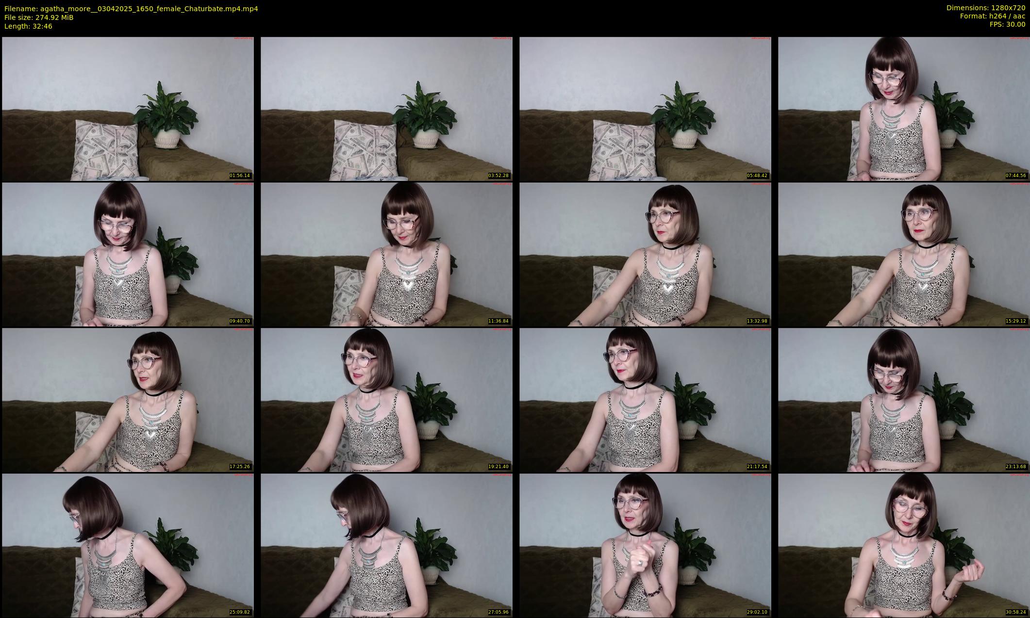 agatha_moore_ — 33 minute Chaturbate female cam show recording, 720p, Apr 3, 2025