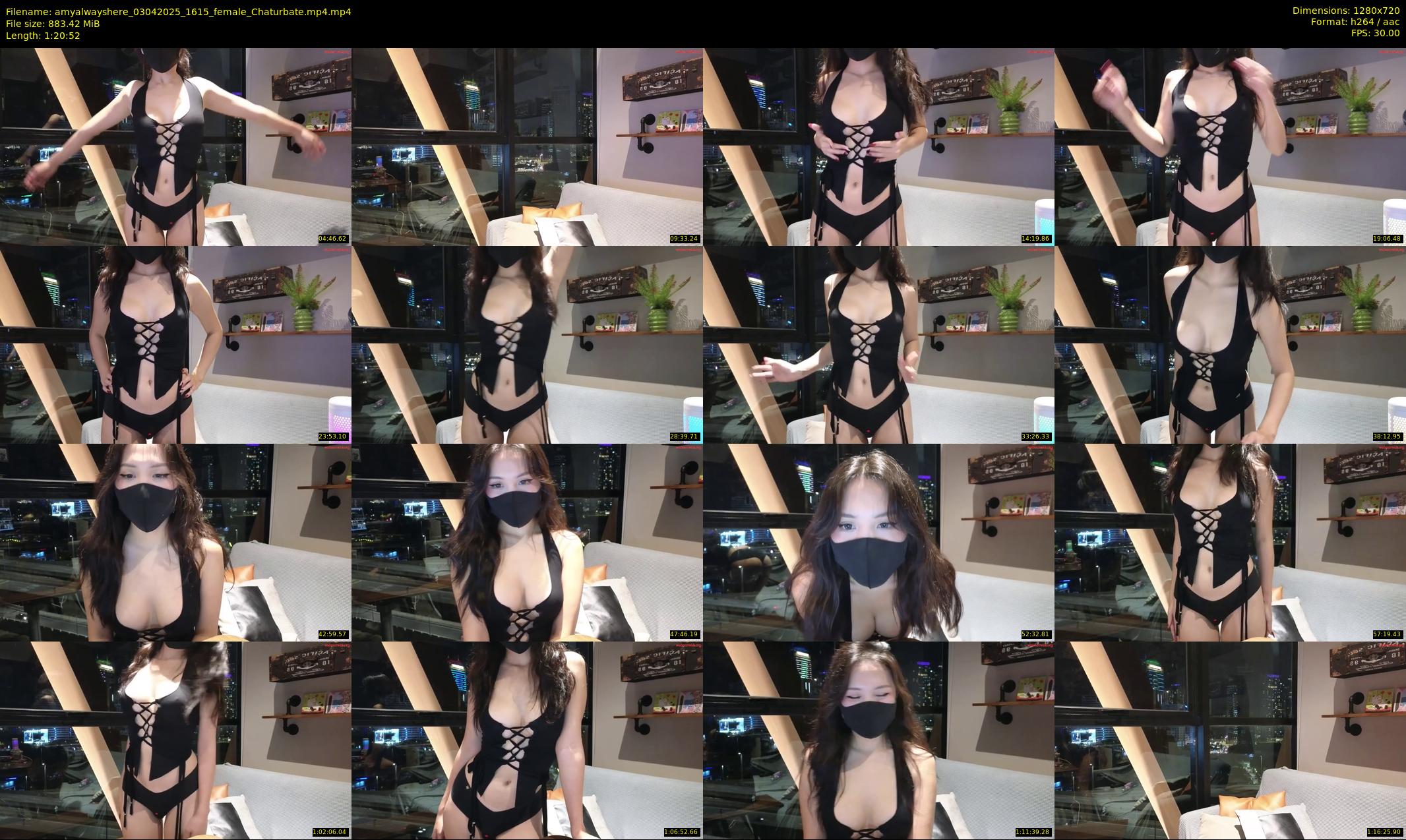 amyalwayshere — 81 minute Chaturbate female cam show recording, 720p, Apr 3, 2025