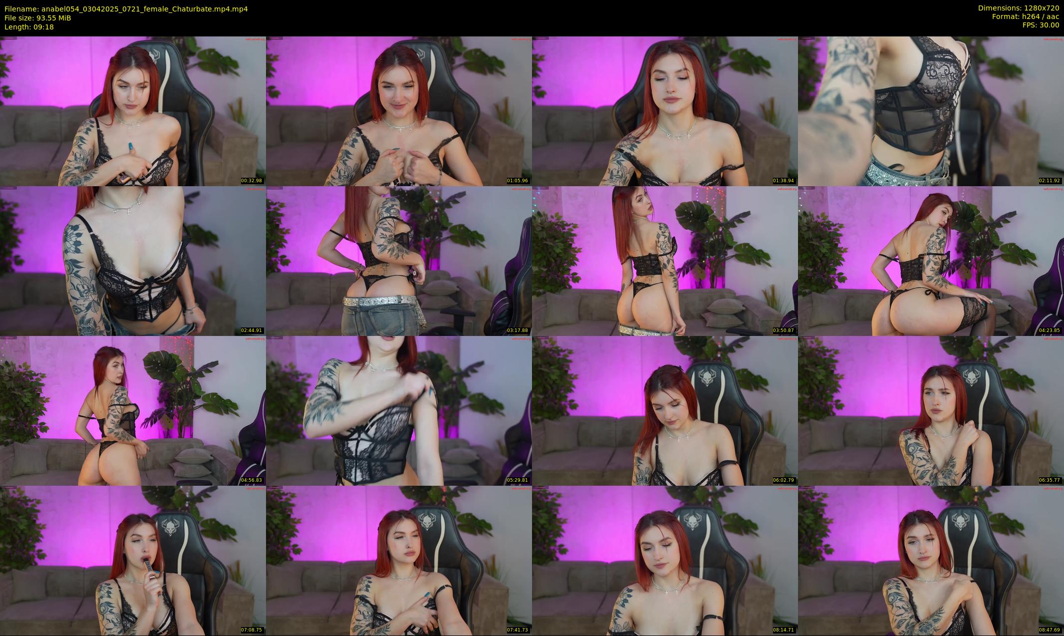 anabel054 — 10 minute Chaturbate female cam show recording, 720p, Apr 3, 2025