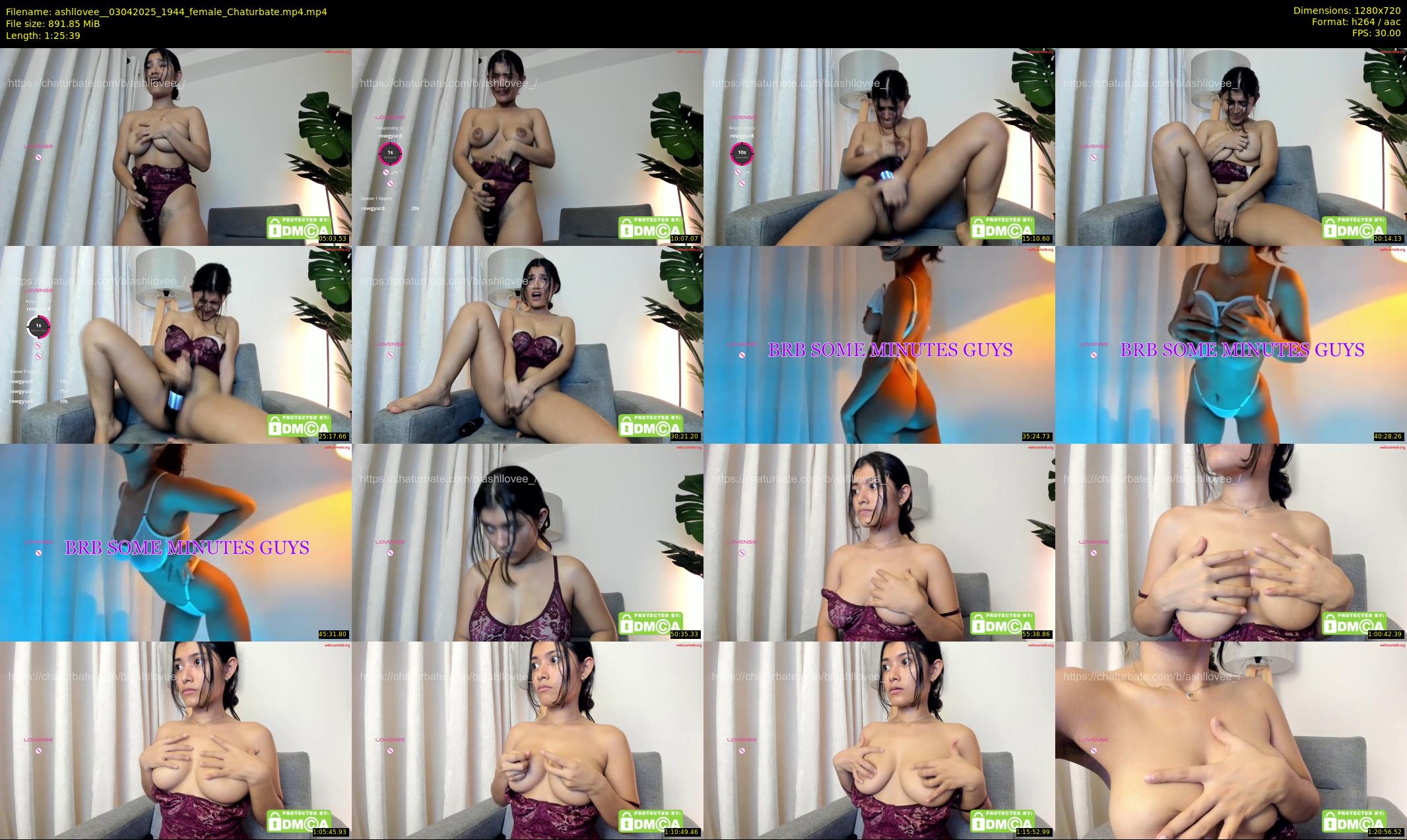ashllovee_ — 86 minute Chaturbate female cam show recording, 720p, Apr 3, 2025