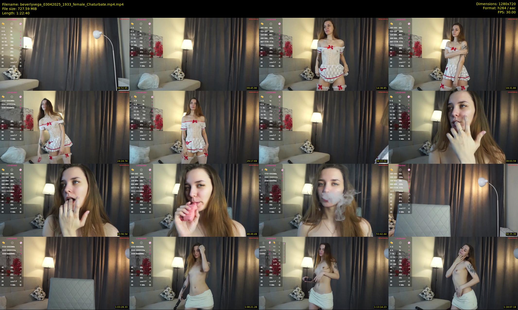 beverlyvega — 83 minute Chaturbate couple cam show recording, 720p, Apr 3, 2025