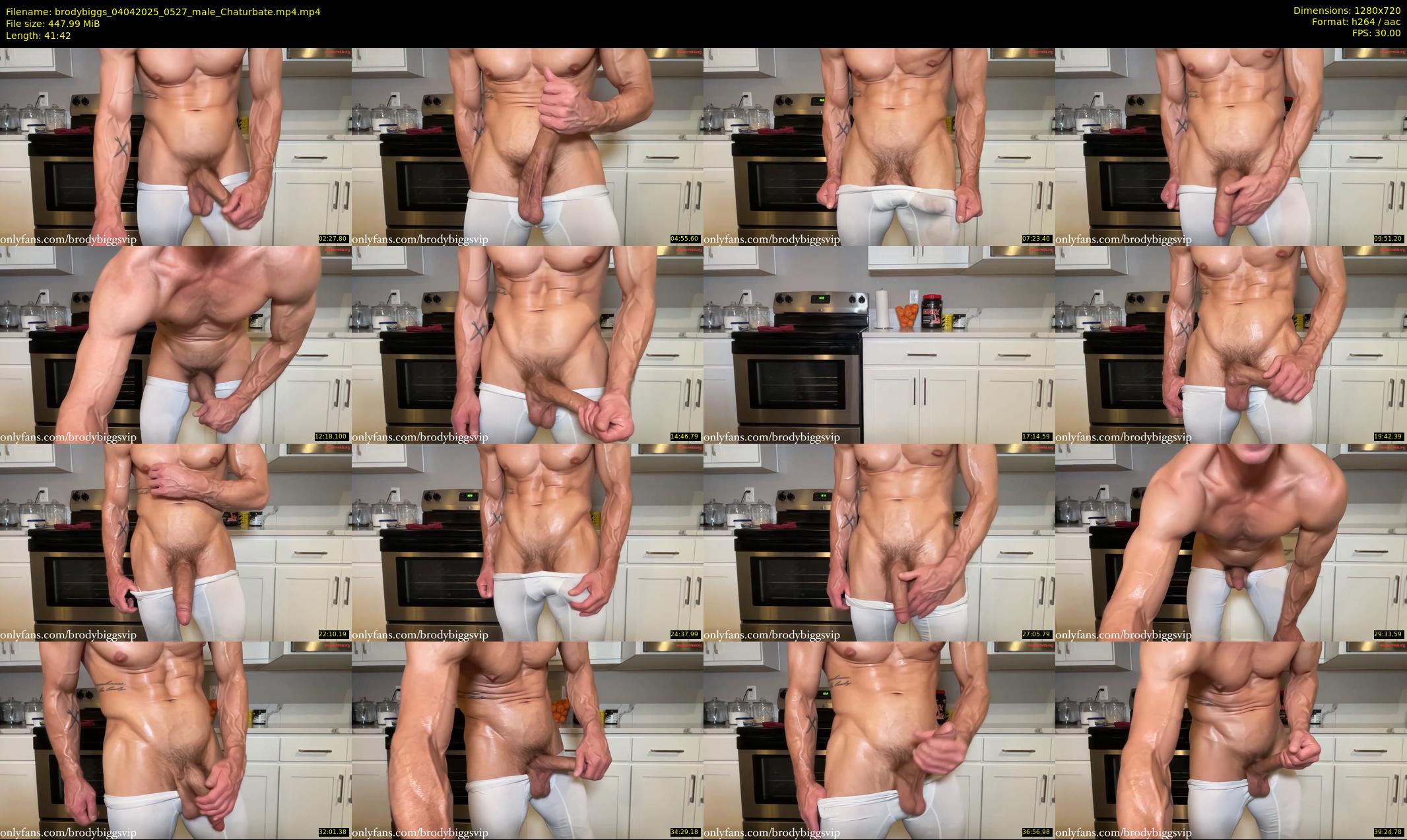 brodybiggs — 42 minute Chaturbate male cam show recording, 720p, Apr 4, 2025