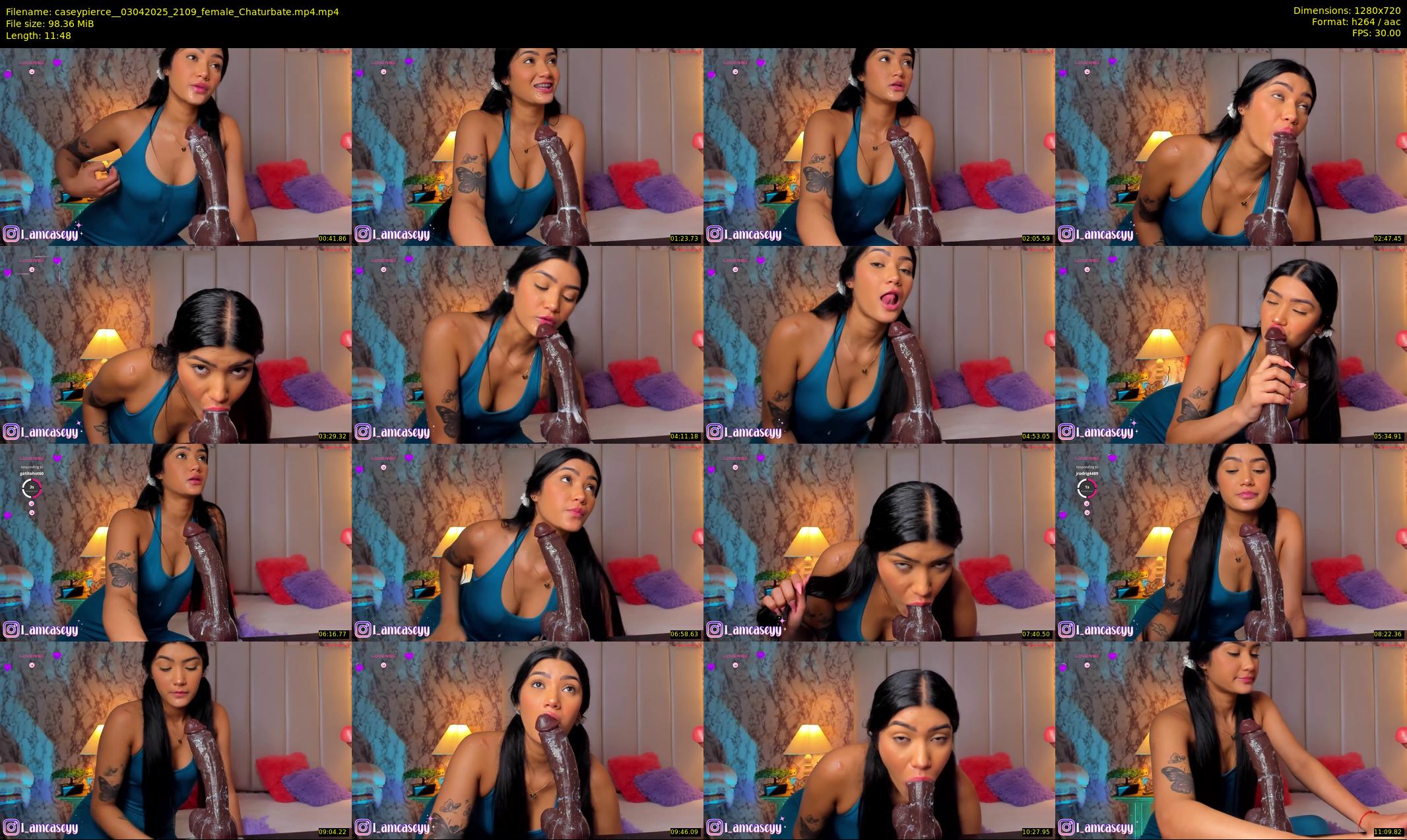 caseypierce_ — 12 minute Chaturbate female cam show recording, 720p, Apr 3, 2025