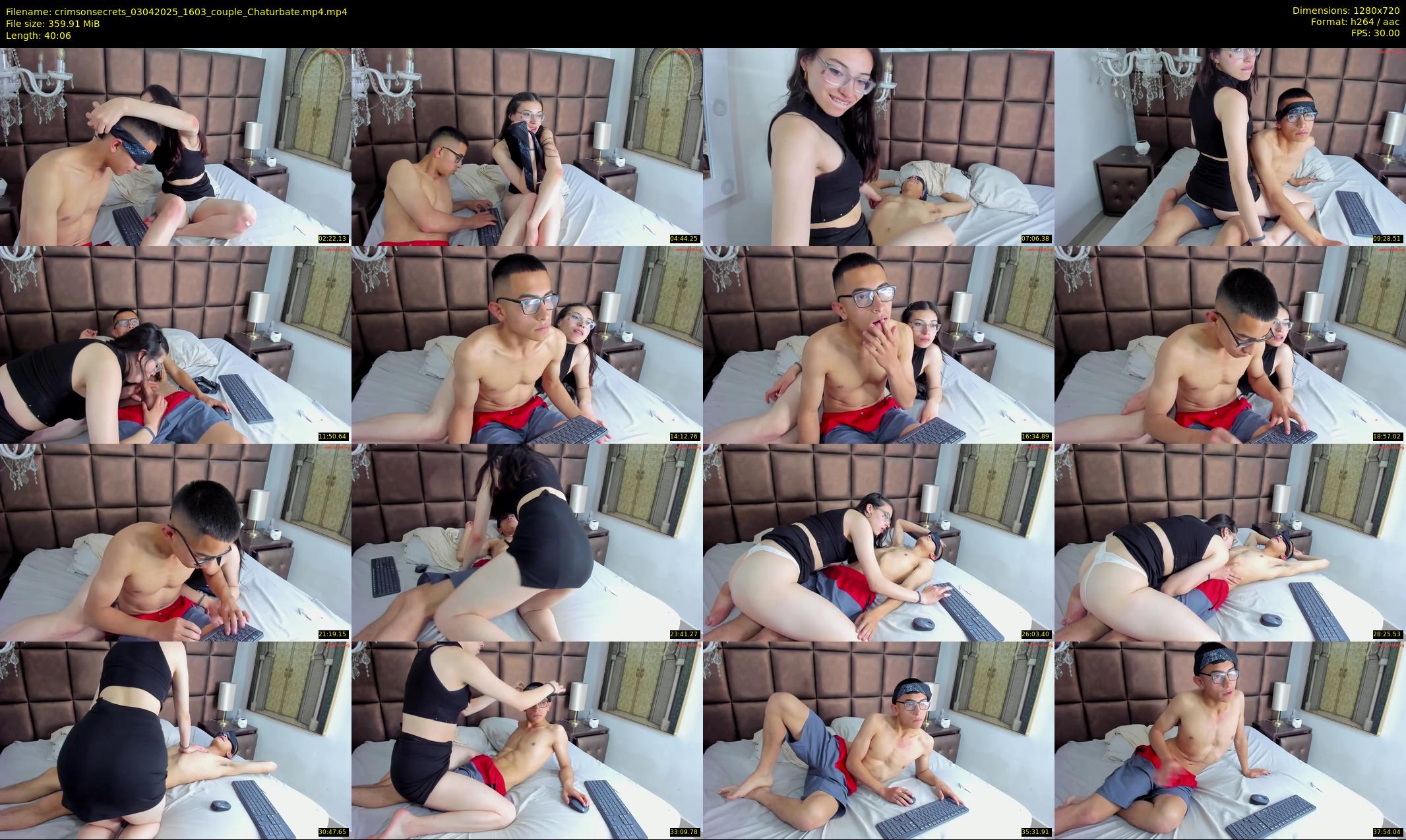 crimsonsecrets — 41 minute Chaturbate couple cam show recording, 720p, Apr 3, 2025