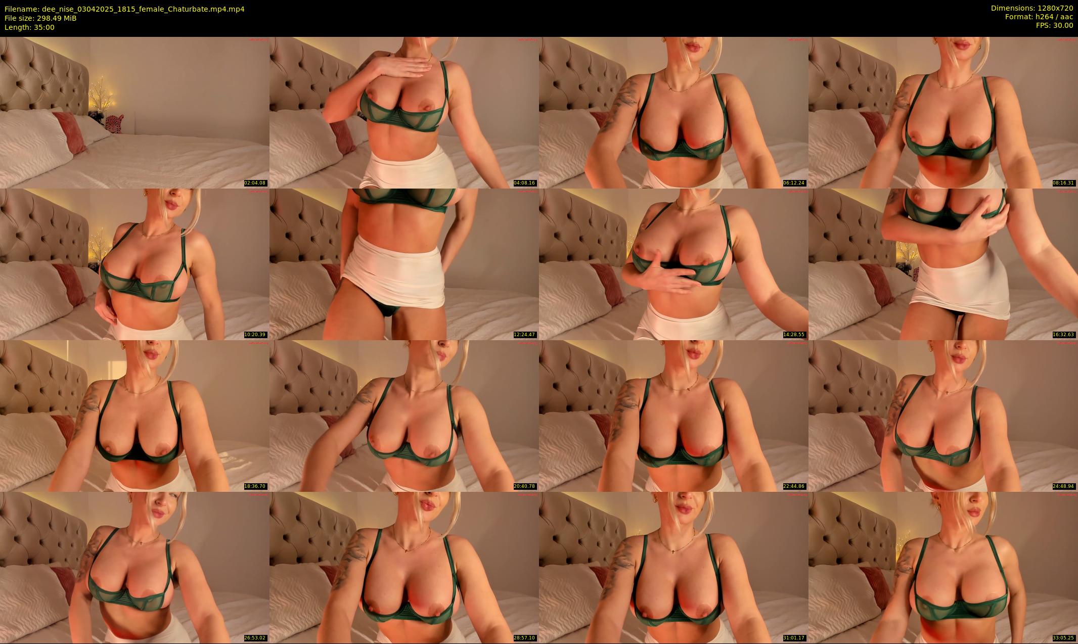 dee_nise — 35 minute Chaturbate female cam show recording, 720p, Apr 3, 2025