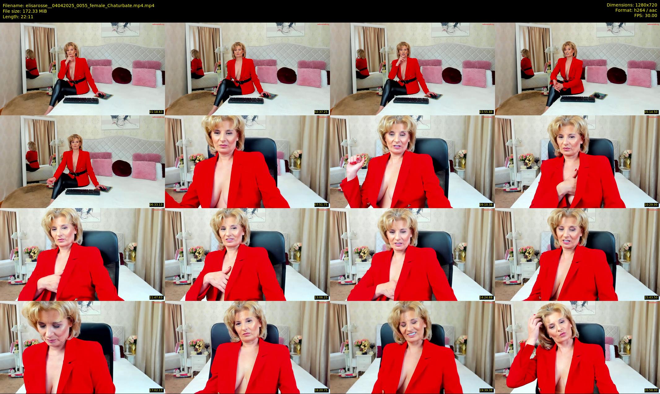 elisarosse_ — 23 minute Chaturbate female cam show recording, 720p, Apr 4, 2025