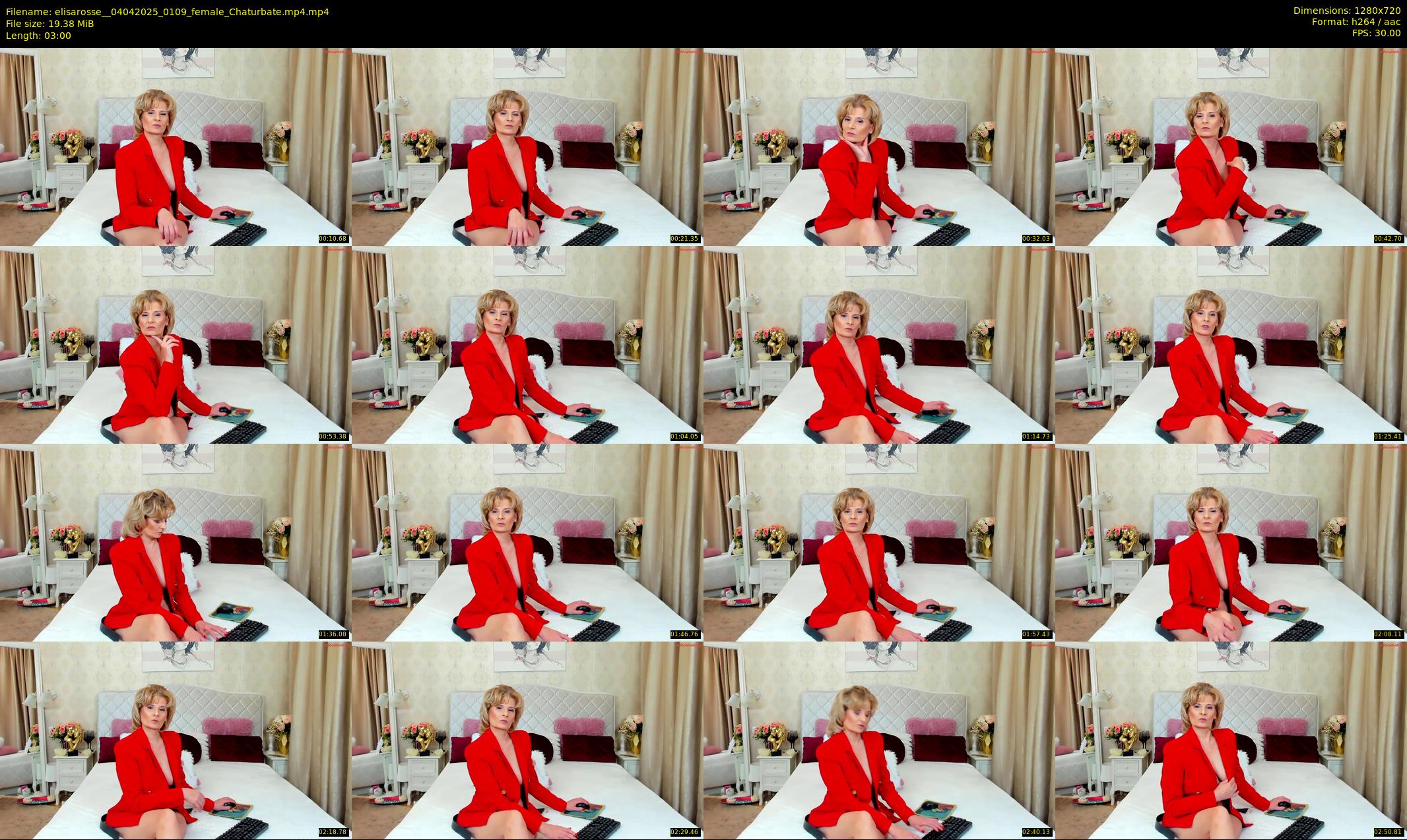 elisarosse_ — 3 minute Chaturbate female cam show recording, 720p, Apr 4, 2025
